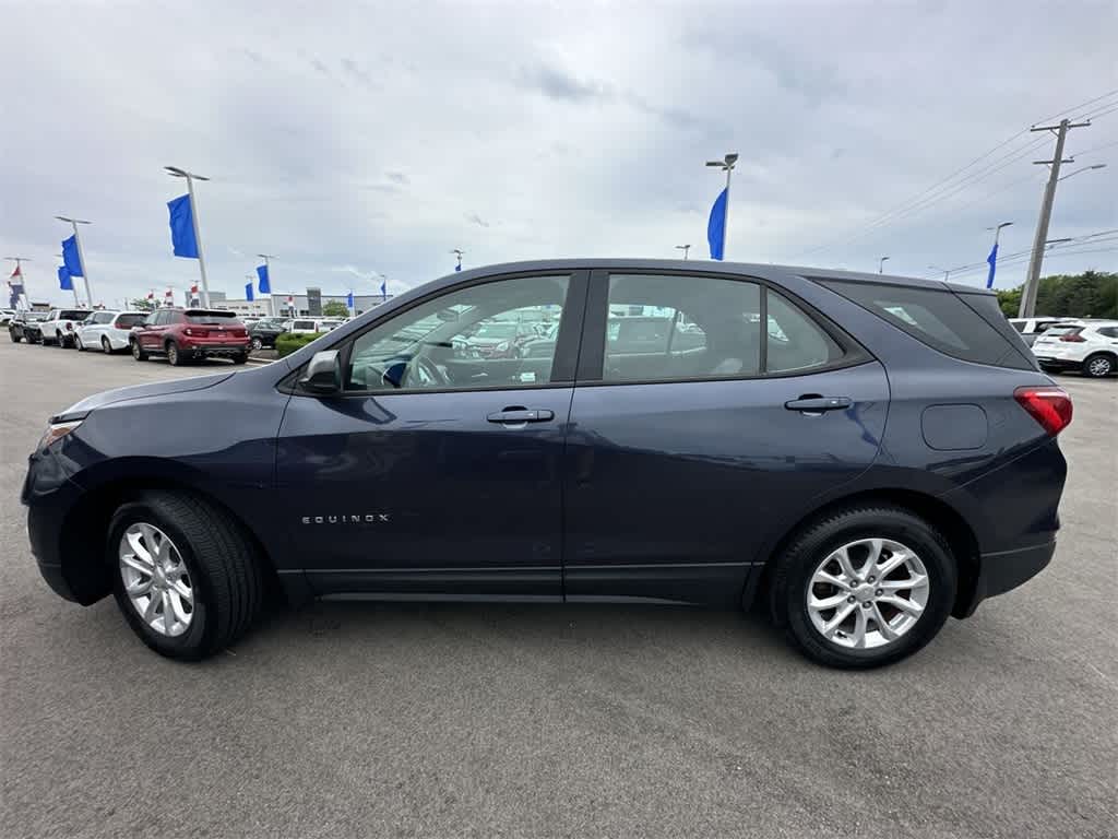 Used 2018 Chevrolet Equinox LS with VIN 3GNAXHEV4JS523378 for sale in Waukesha, WI