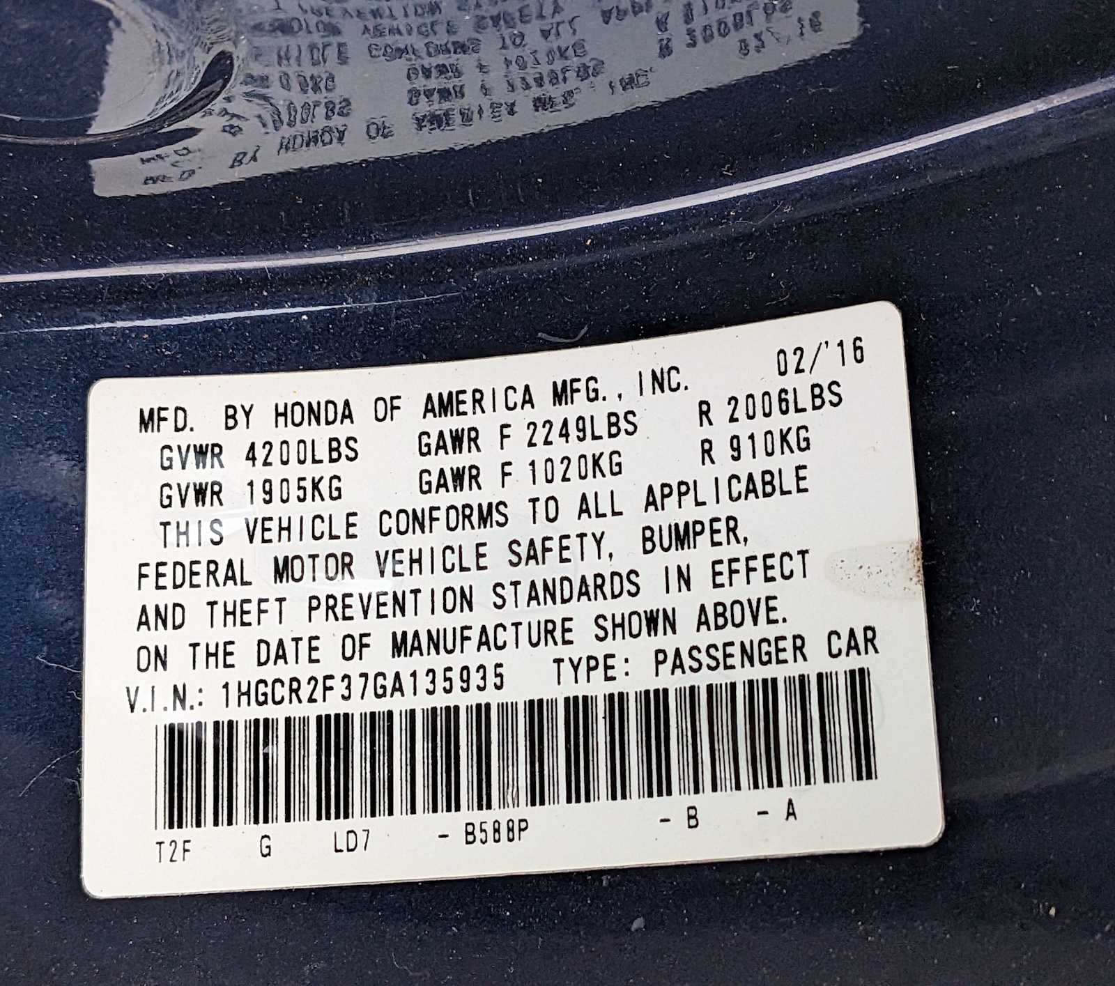 Thumbnail: 2016 Honda Accord - 30