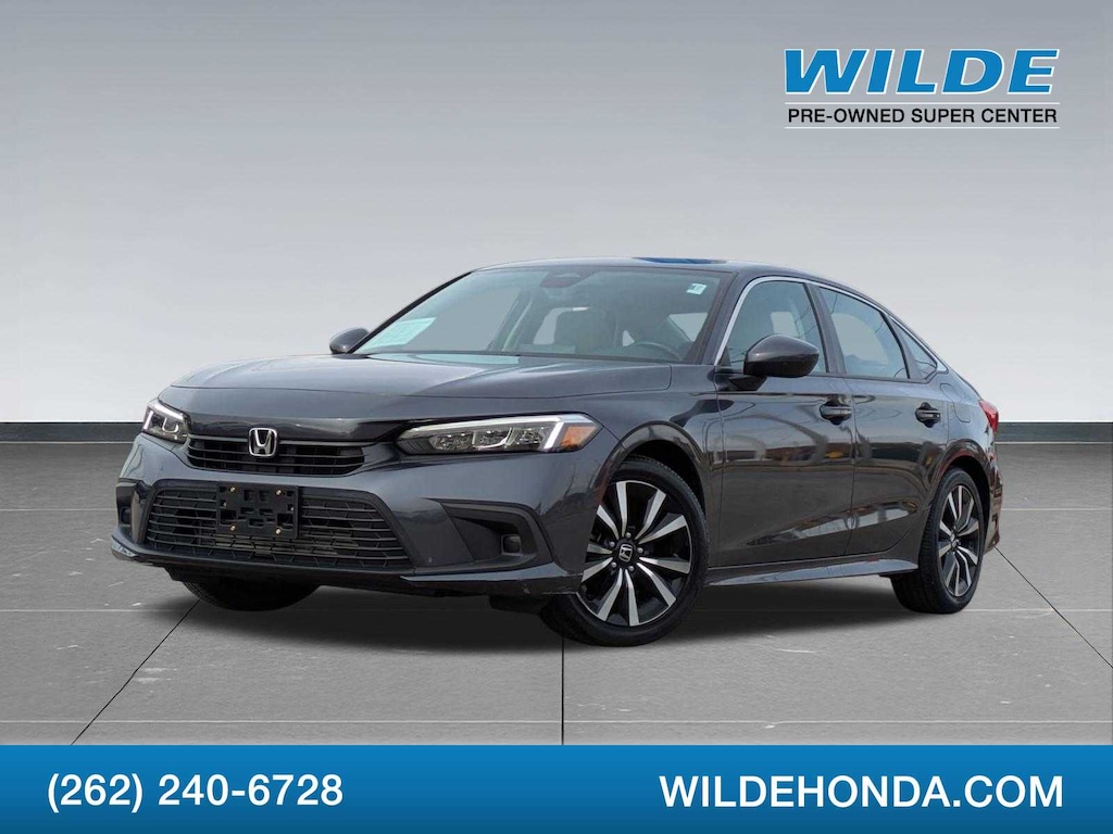 Certified 2023 Honda Civic EX w/BSI Sedan