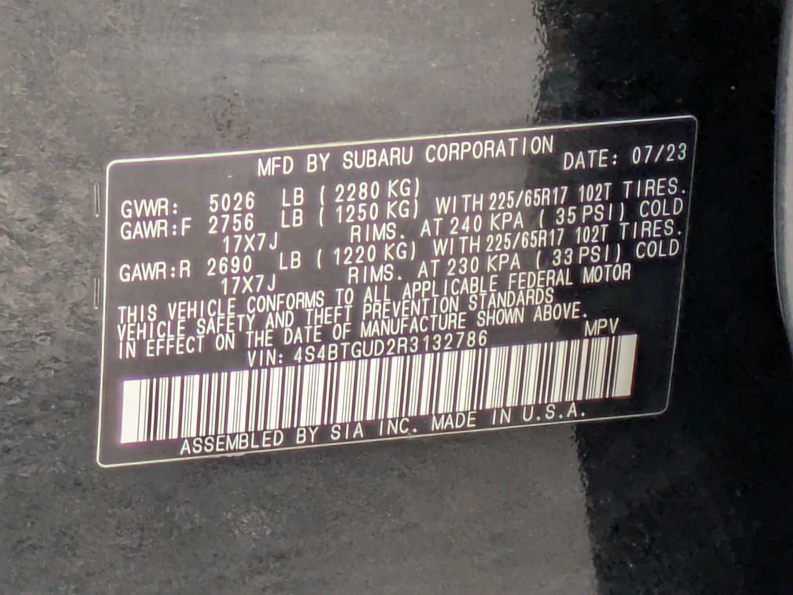 Thumbnail: 2024 Subaru Outback - 36