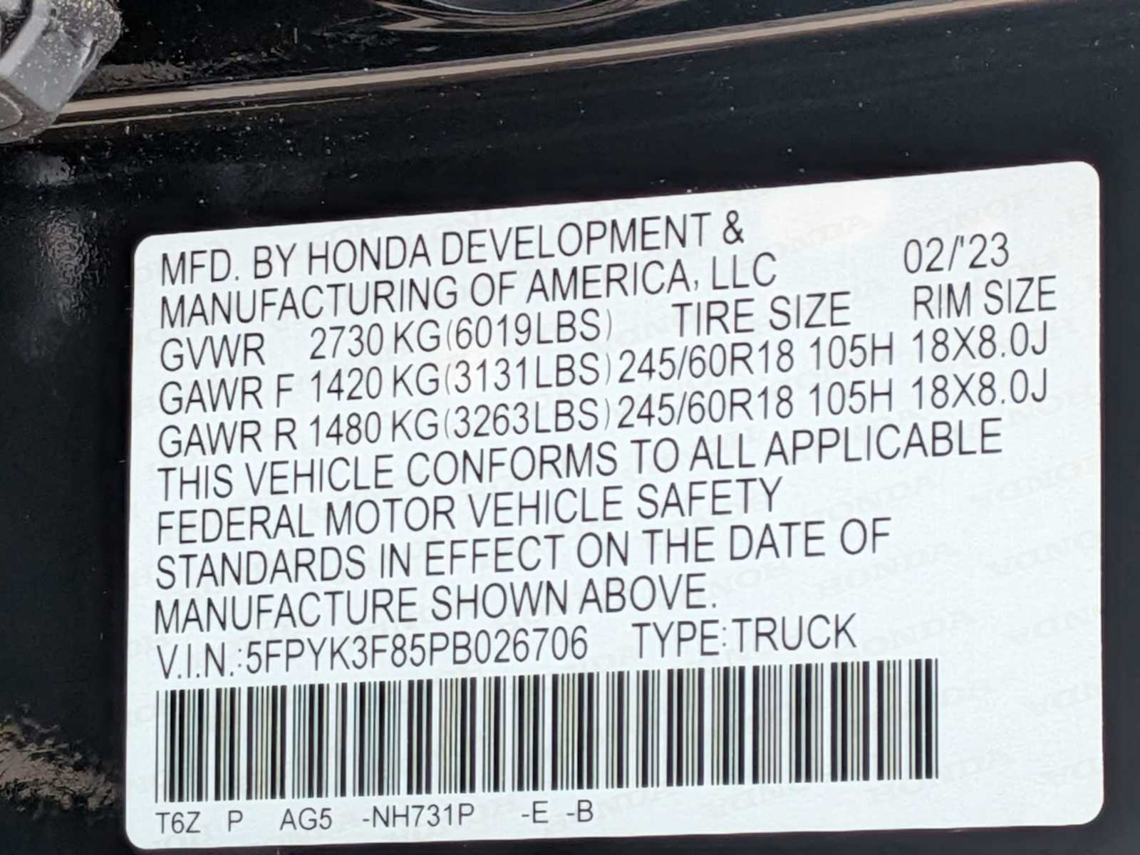 Thumbnail: 2023 Honda Ridgeline - 31