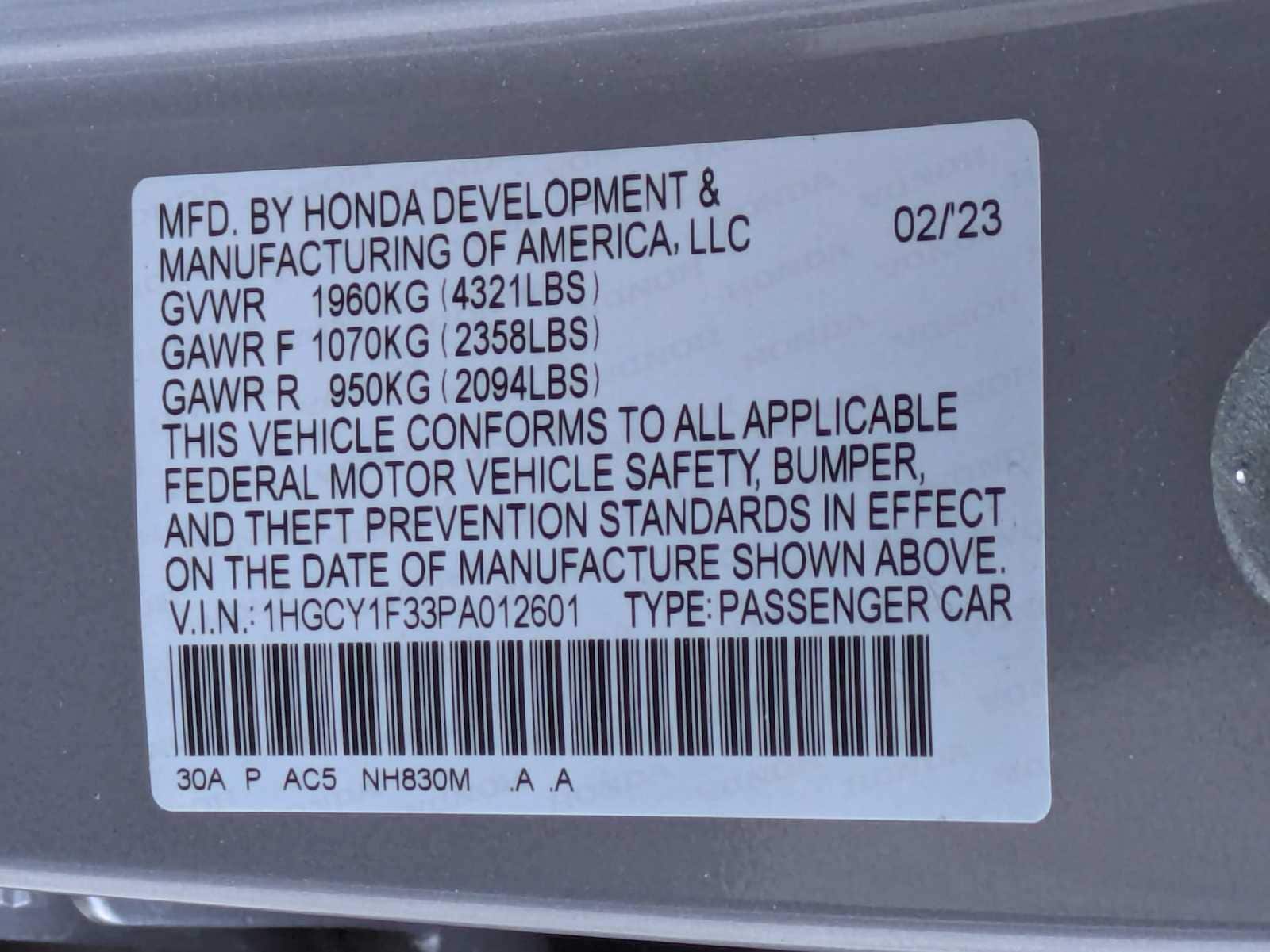 Thumbnail: 2023 Honda Accord - 35