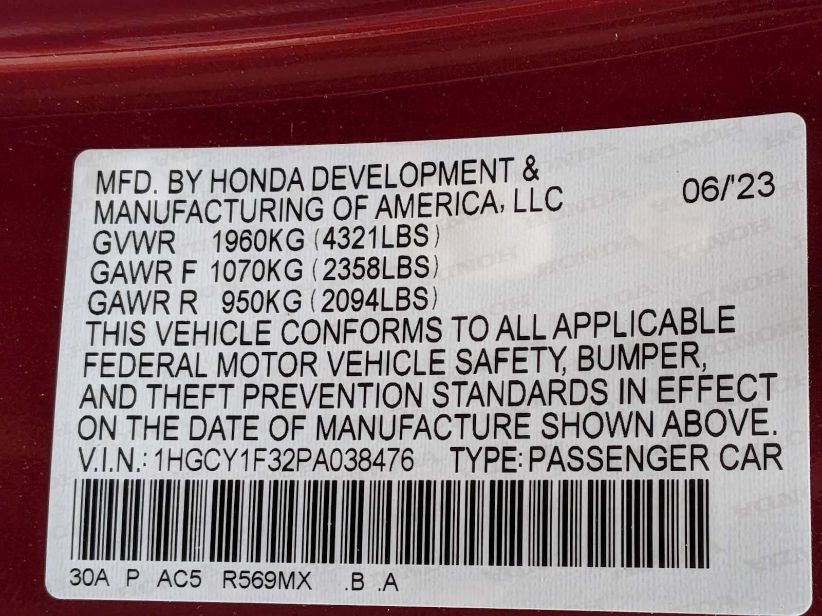 Thumbnail: 2023 Honda Accord - 34