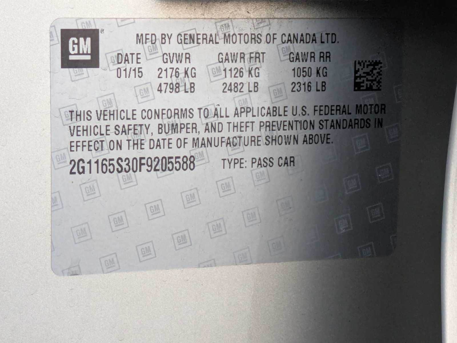 Thumbnail: 2015 Chevrolet Impala - 32