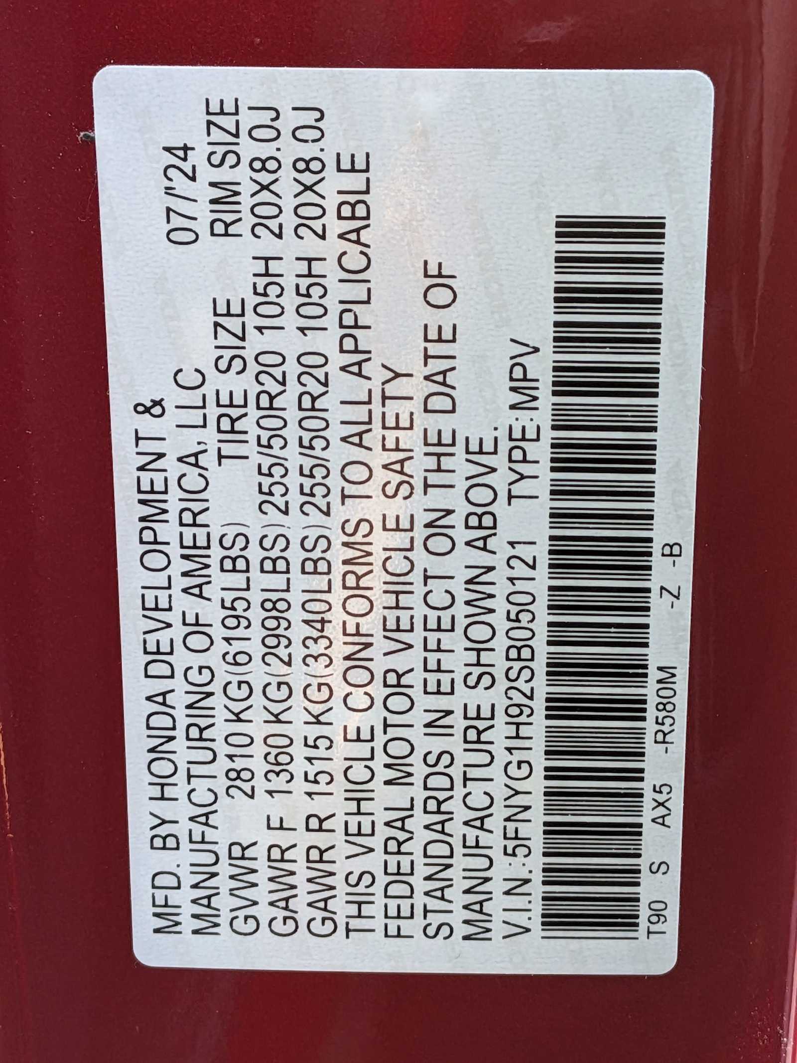 Thumbnail: 2025 Honda Pilot - 38