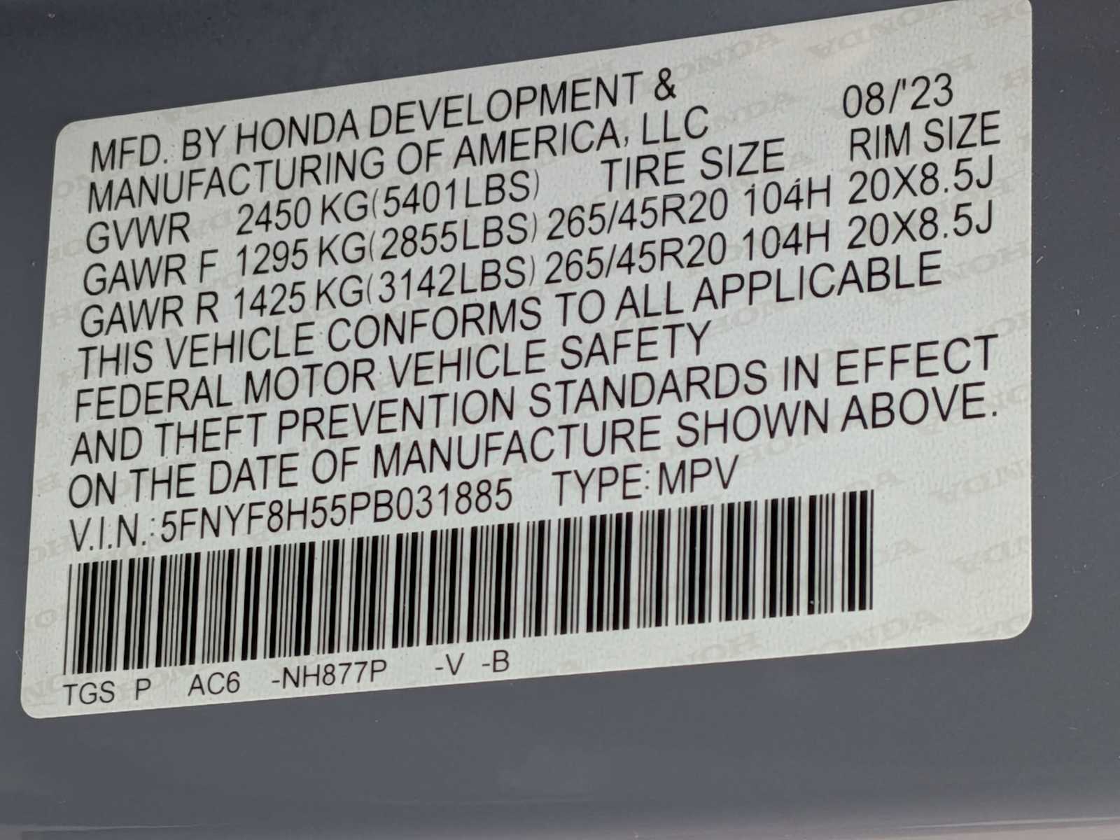 Thumbnail: 2023 Honda Passport - 32