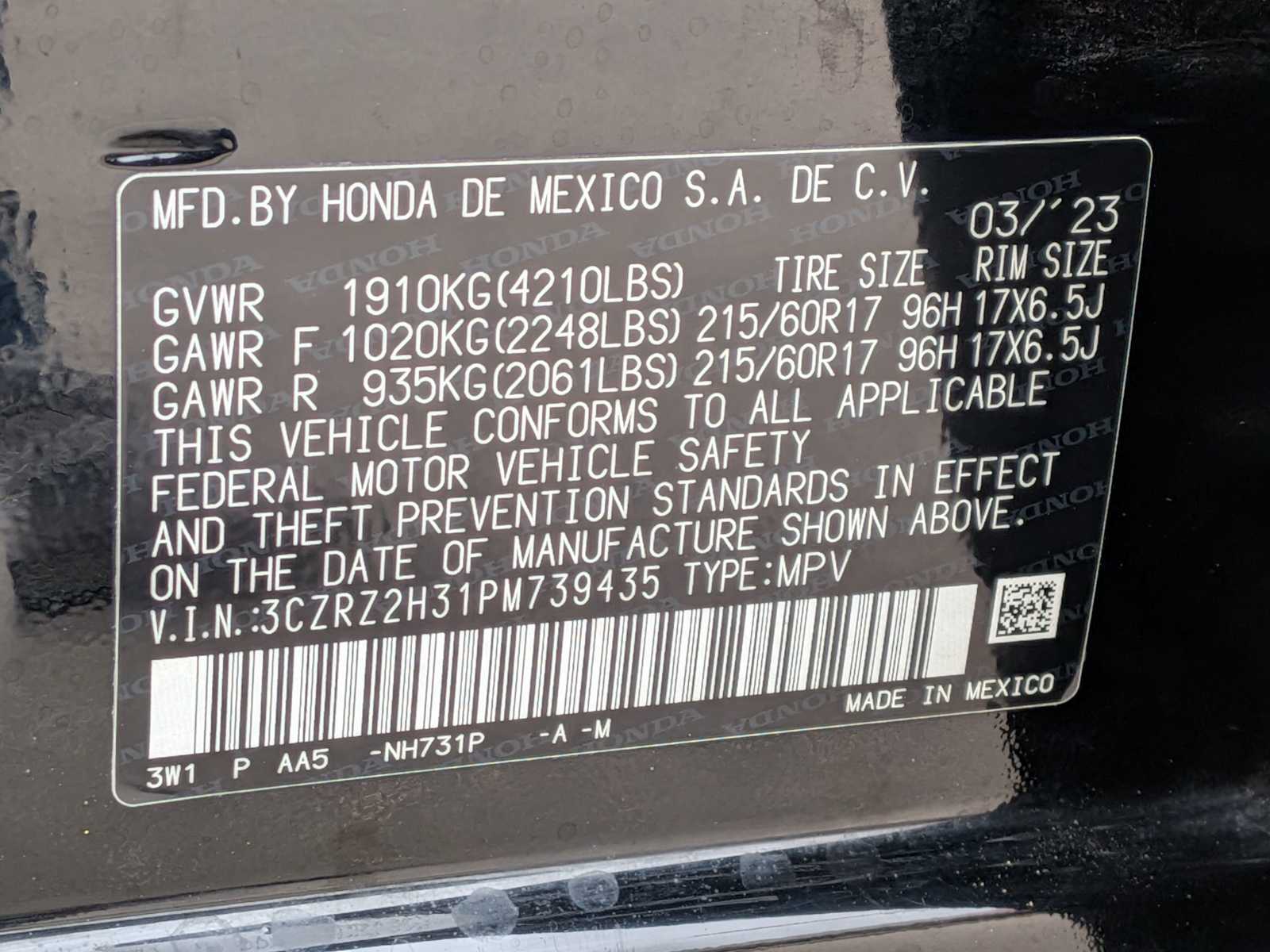 Thumbnail: 2023 Honda HR-V - 32