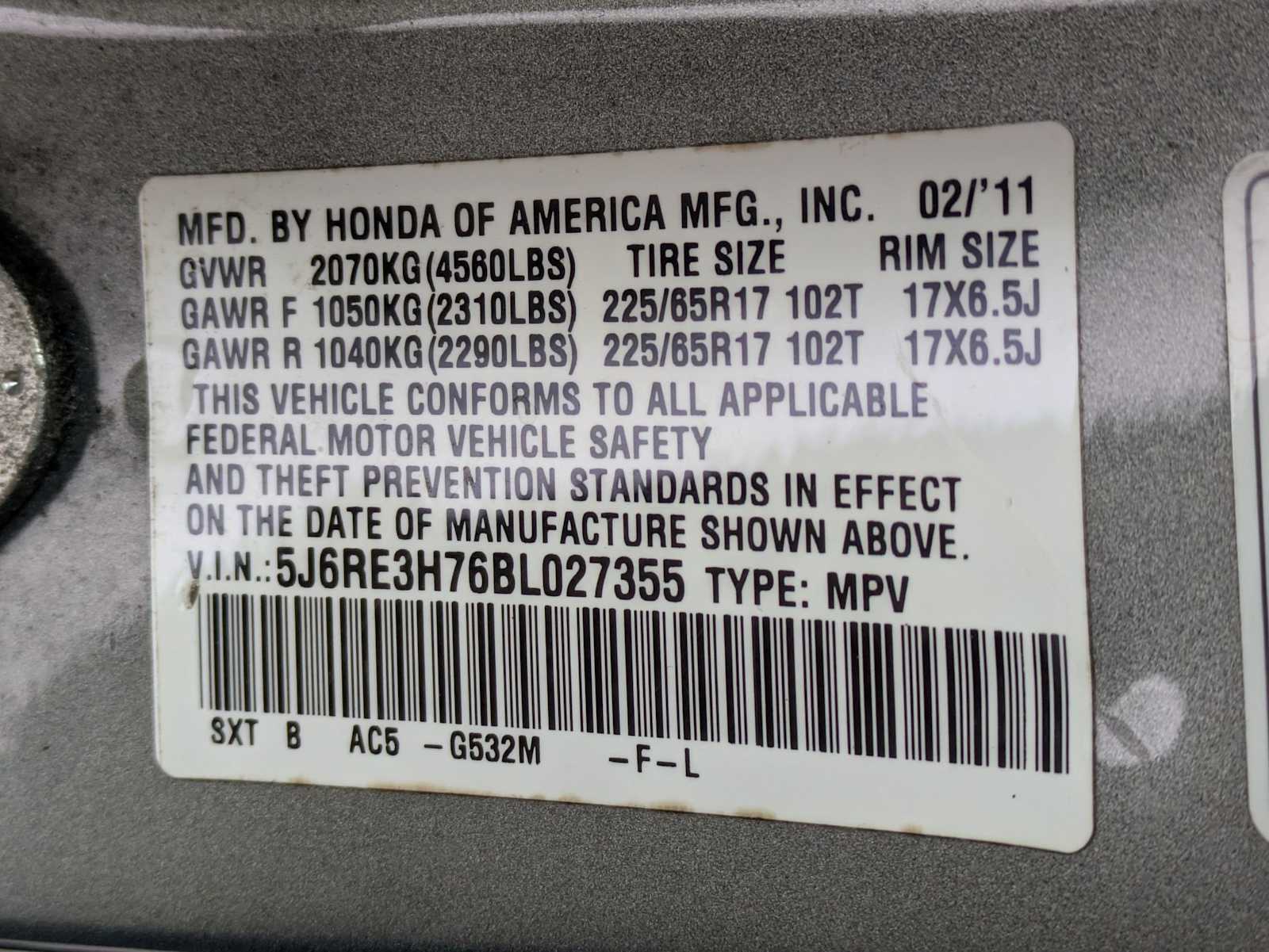 Thumbnail: 2011 Honda CR-V - 33