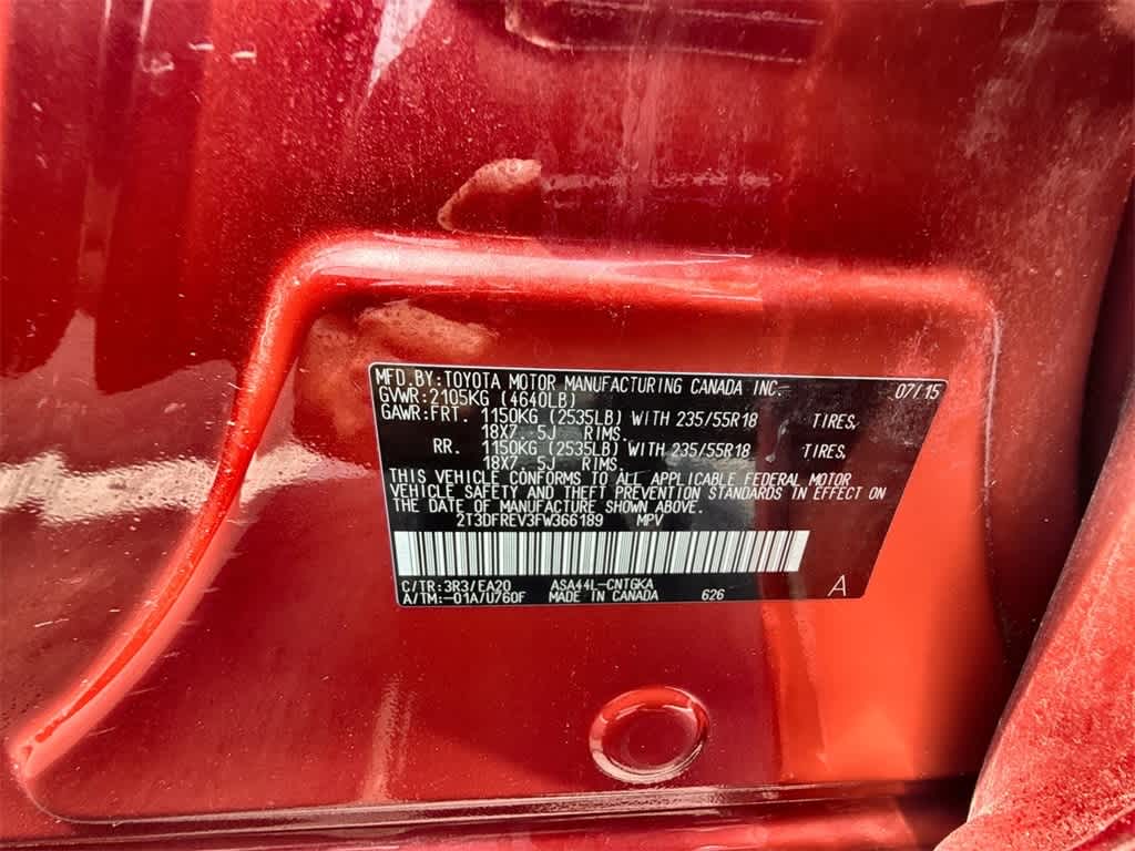 2015 Toyota RAV4 Limited 35