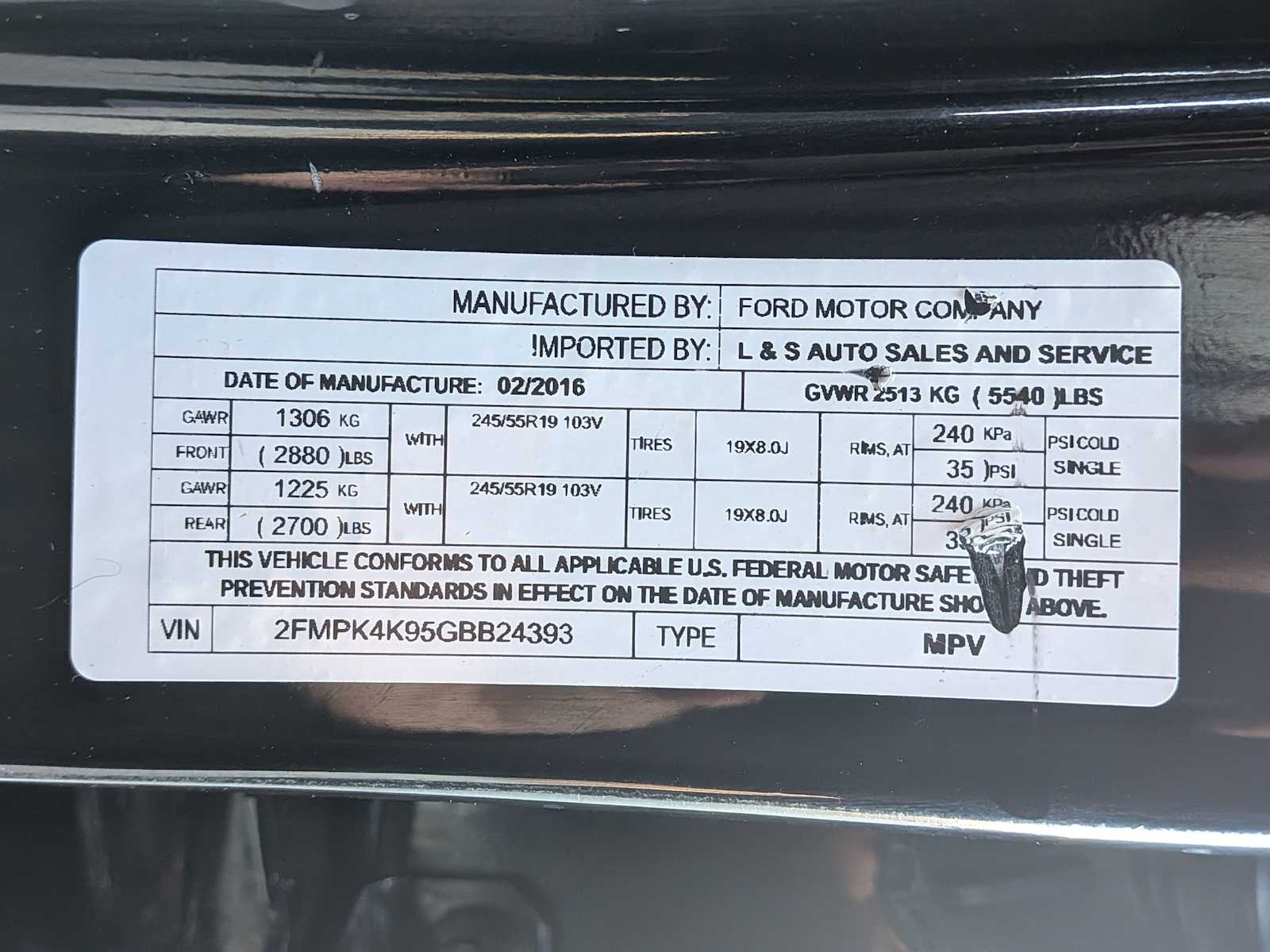 Thumbnail: 2016 Ford Edge - 35