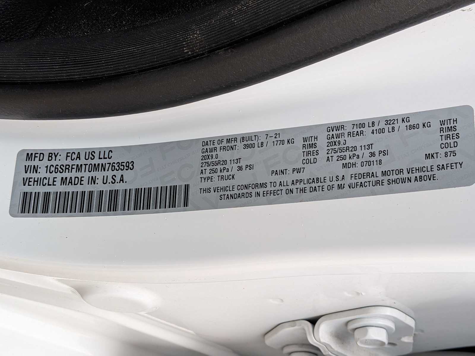 Thumbnail: 2021 RAM 1500 - 30