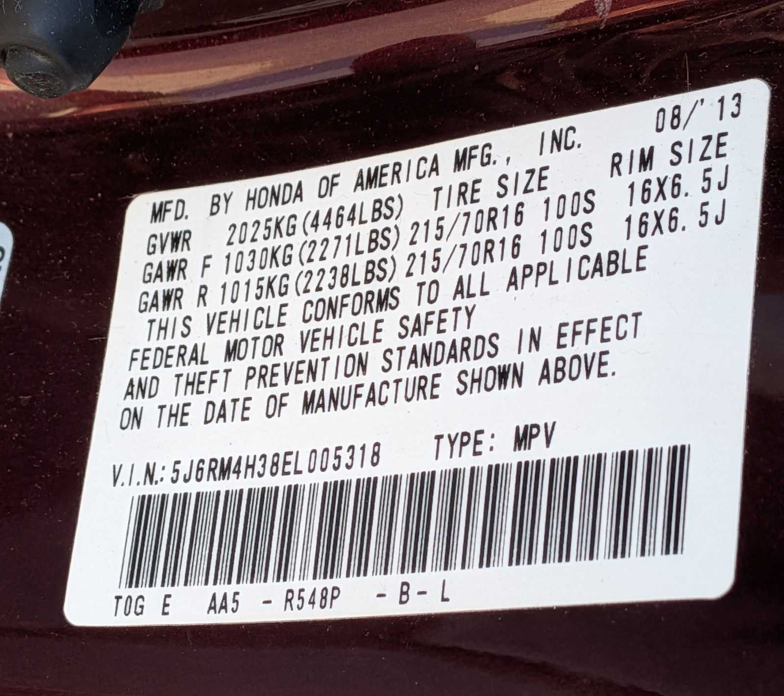 Thumbnail: 2014 Honda CR-V - 29