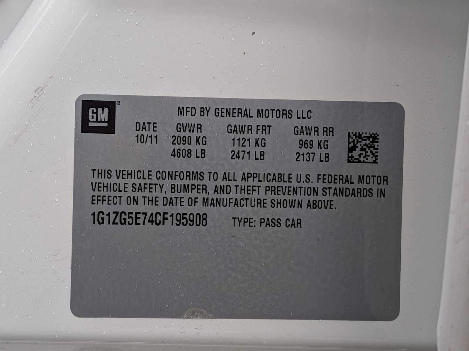 Thumbnail: 2012 Chevrolet Malibu - 35