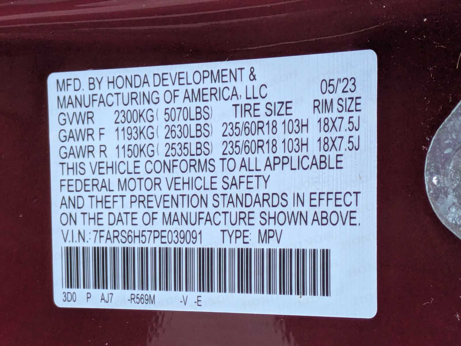 Thumbnail: 2023 Honda CR-V - 33