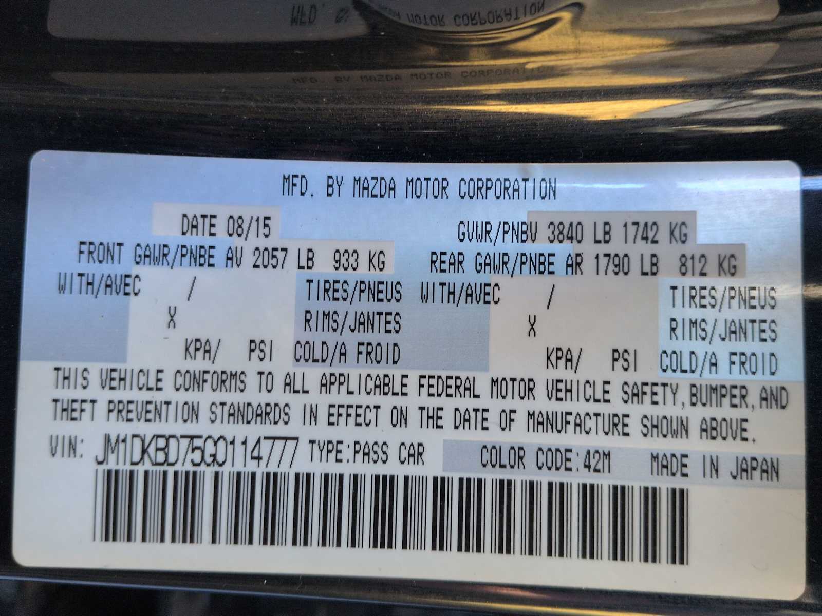 Thumbnail: 2016 Mazda CX-3 - 33