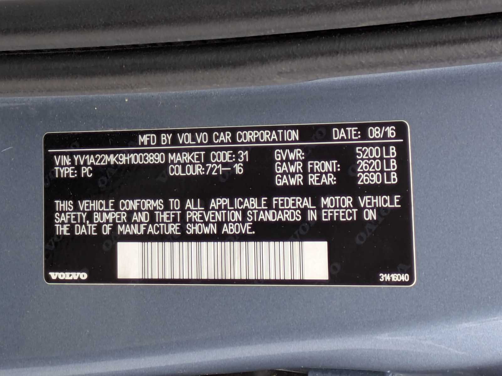 Thumbnail: 2017 Volvo S90 - 35