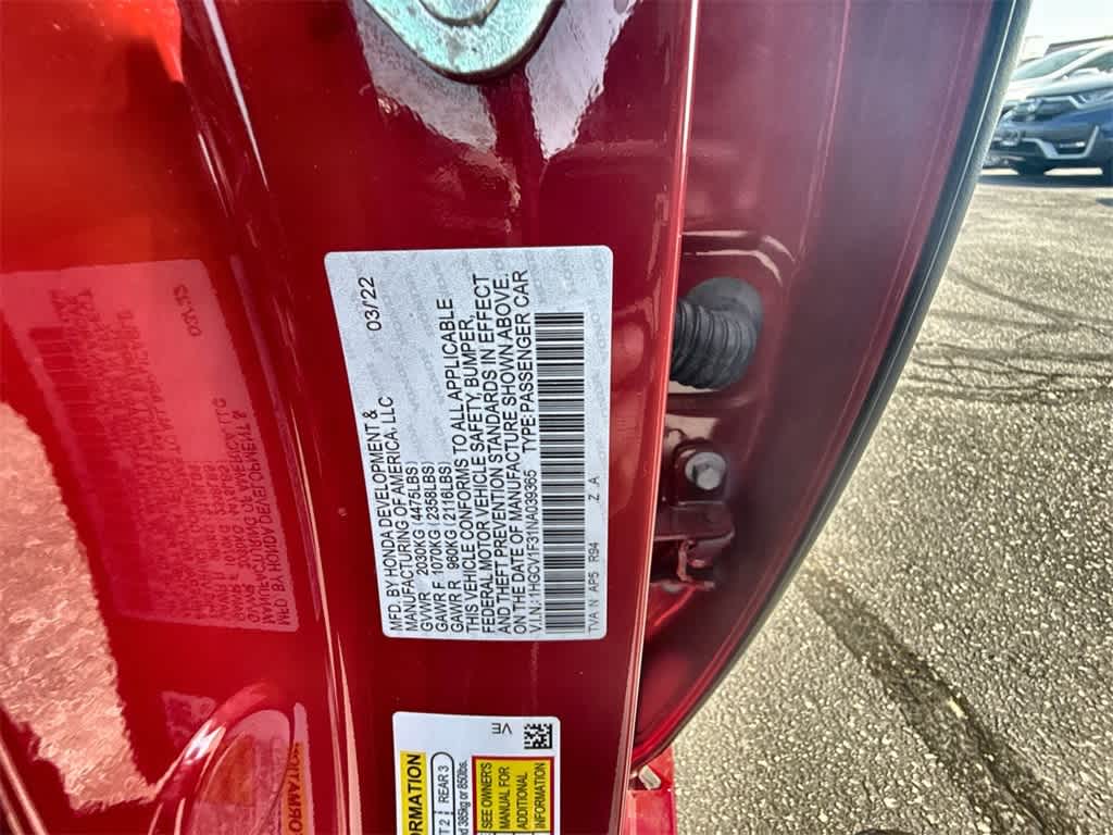 2022 Honda Accord Sport 34