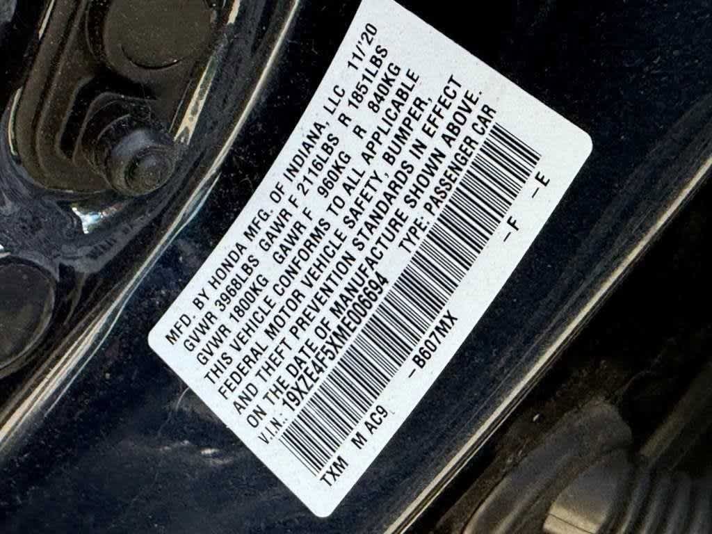 Thumbnail: 2021 Honda Insight - 27