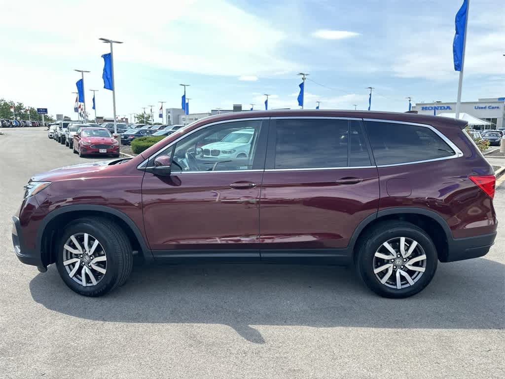 Used 2021 Honda Pilot EX-L with VIN 5FNYF6H59MB088221 for sale in Waukesha, WI