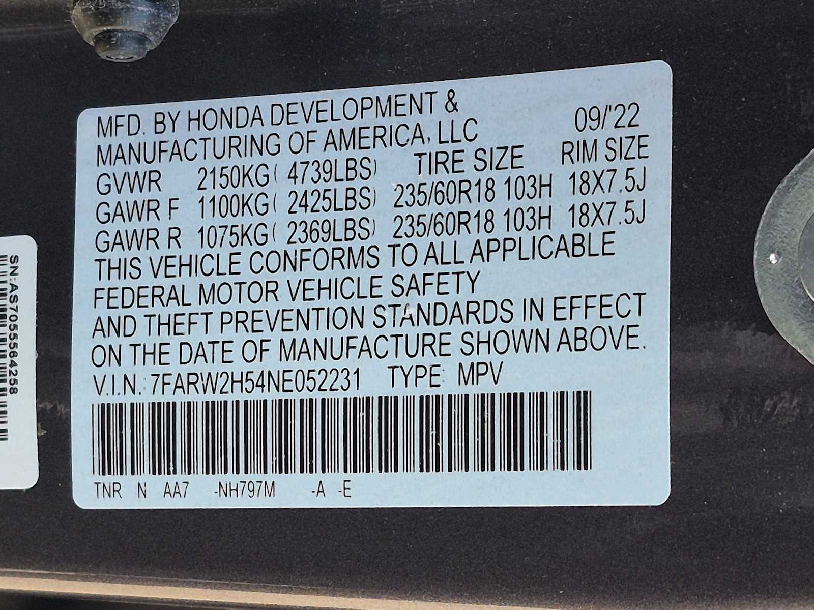 Thumbnail: 2022 Honda CR-V - 46
