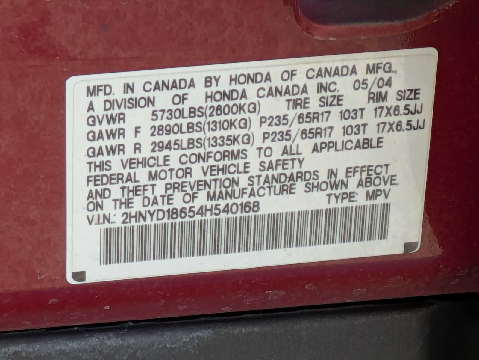 Thumbnail: 2004 Acura MDX - 33