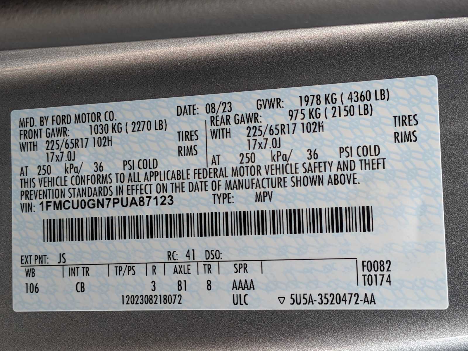 Thumbnail: 2023 Ford Escape - 32