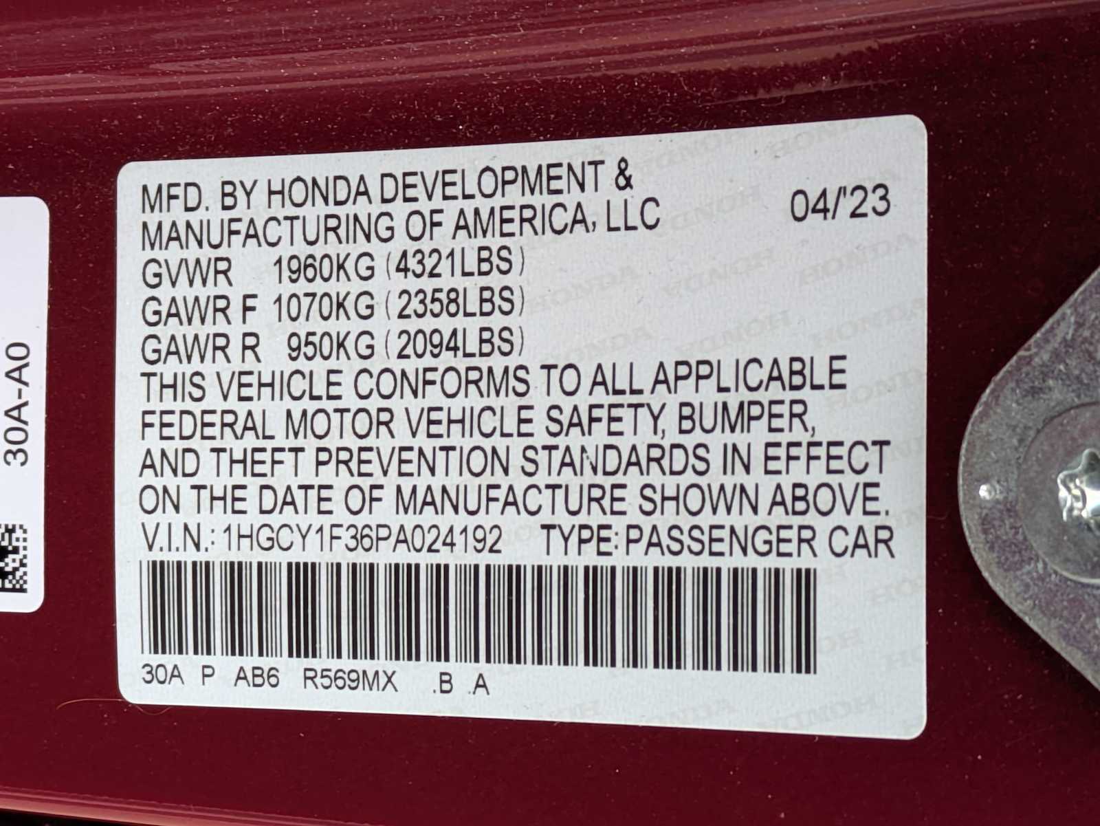 Thumbnail: 2023 Honda Accord - 33