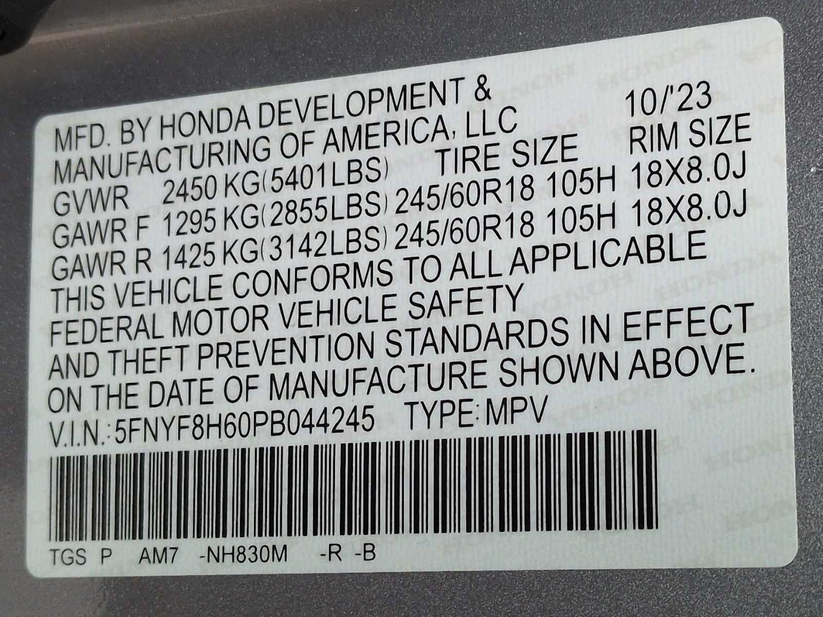 Thumbnail: 2023 Honda Passport - 34
