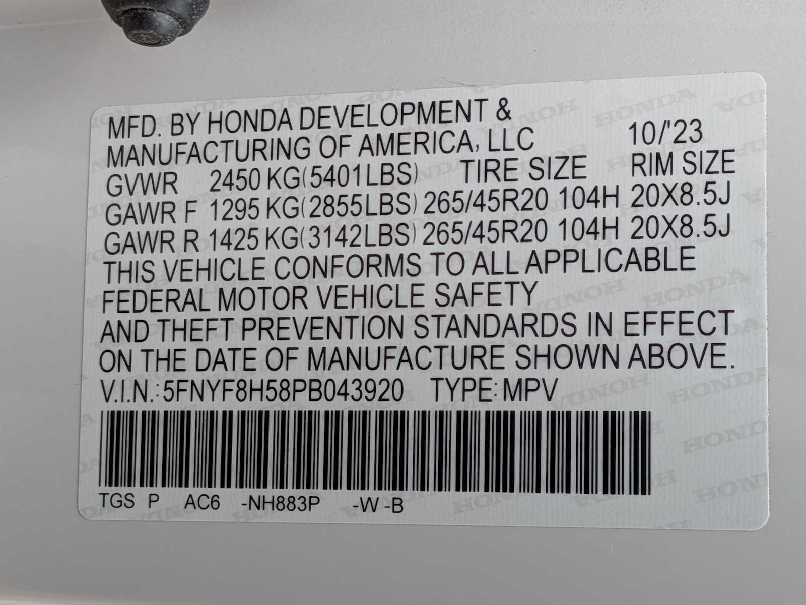 Thumbnail: 2023 Honda Passport - 29