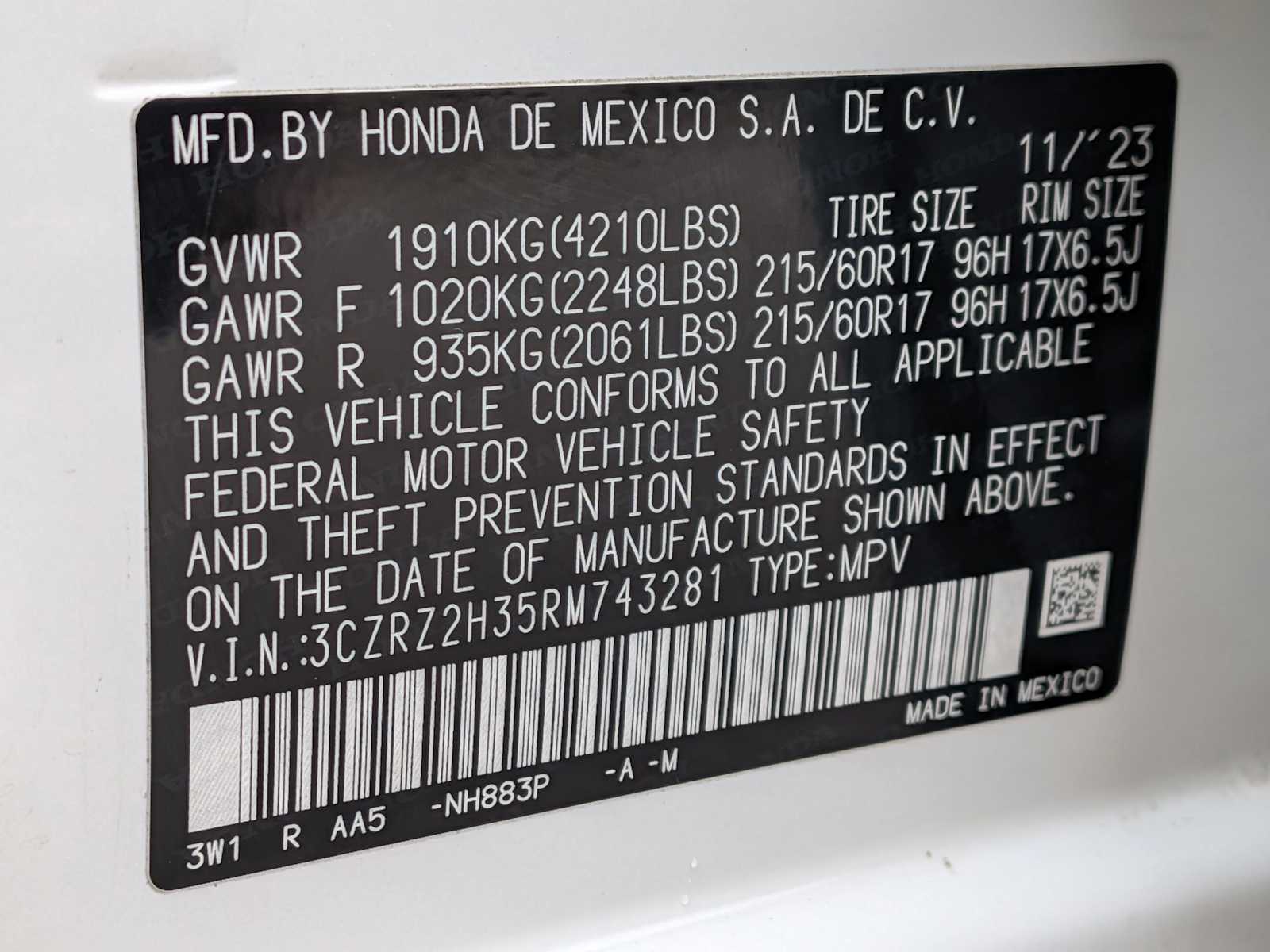 Thumbnail: 2024 Honda HR-V - 31