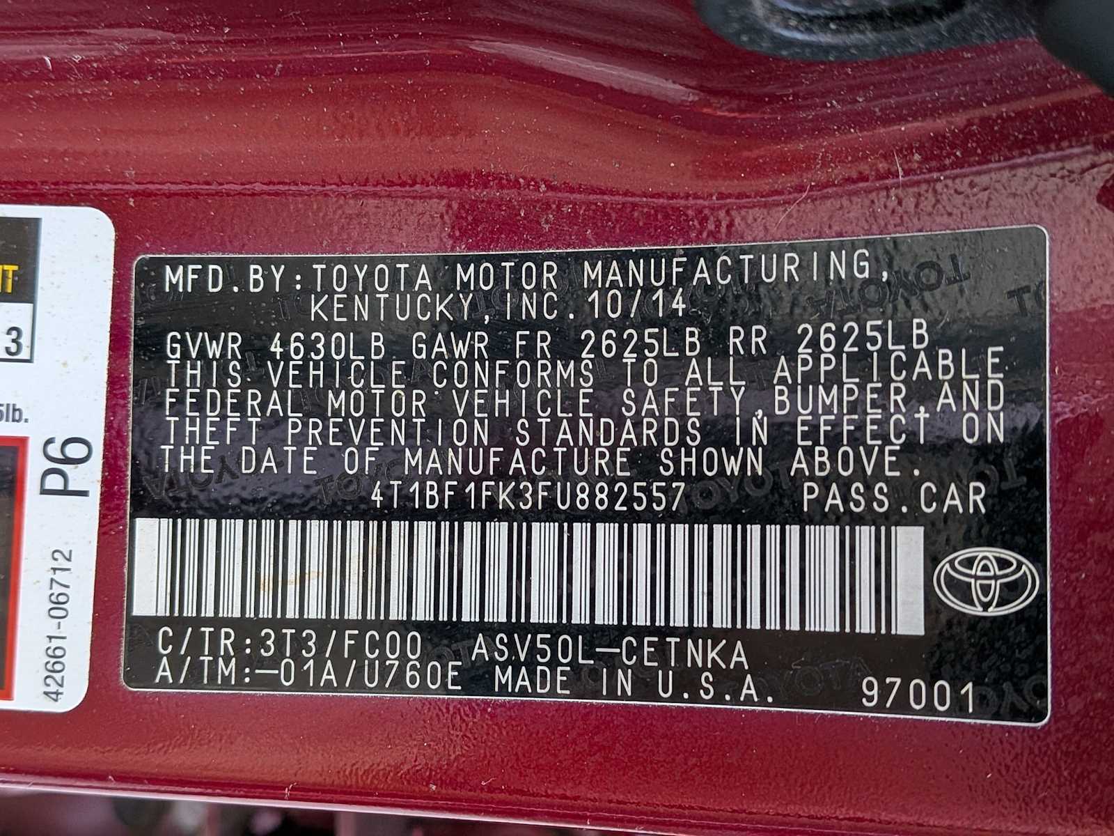 Thumbnail: 2015 Toyota Camry - 32