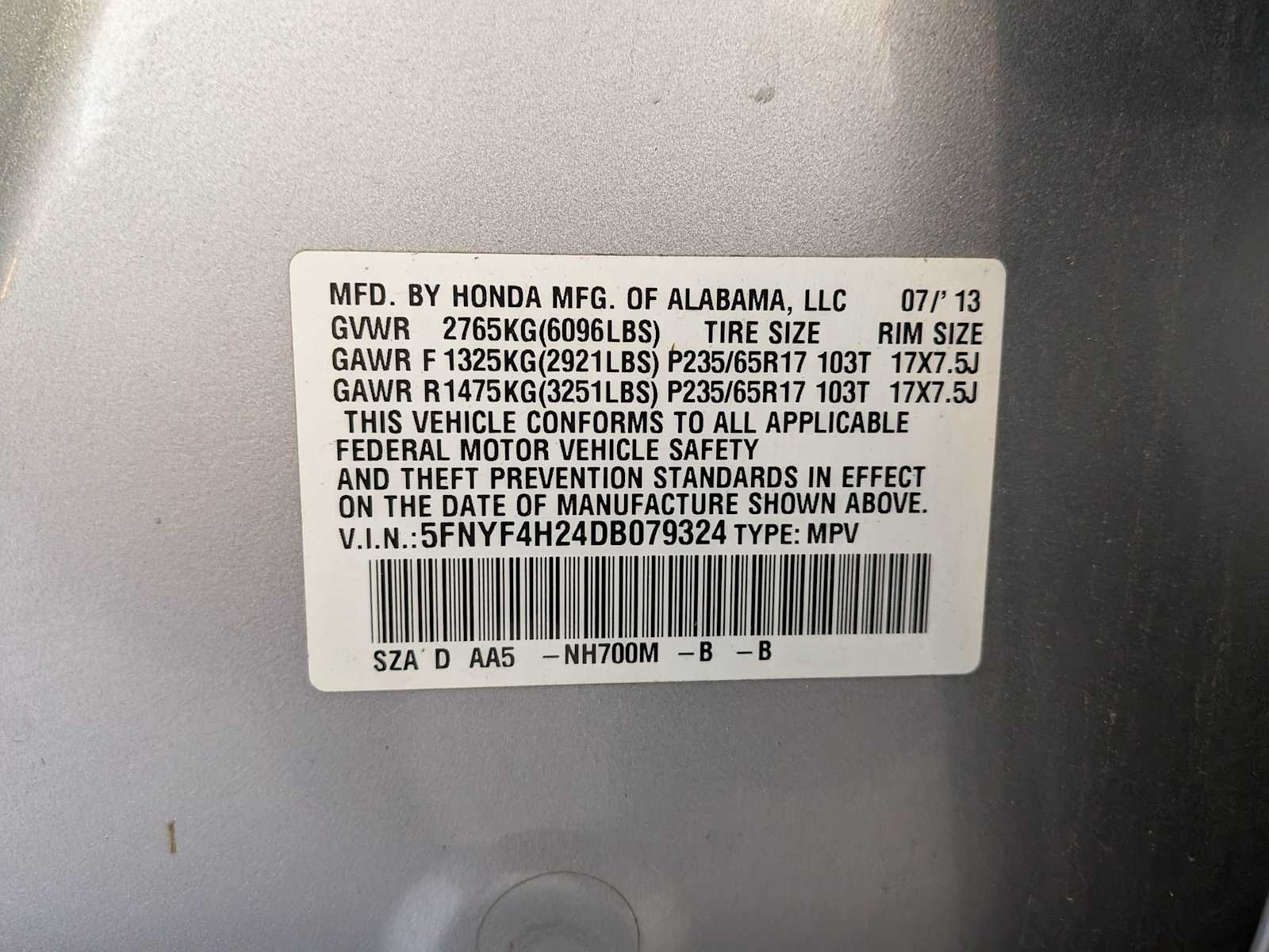 Thumbnail: 2013 Honda Pilot - 32