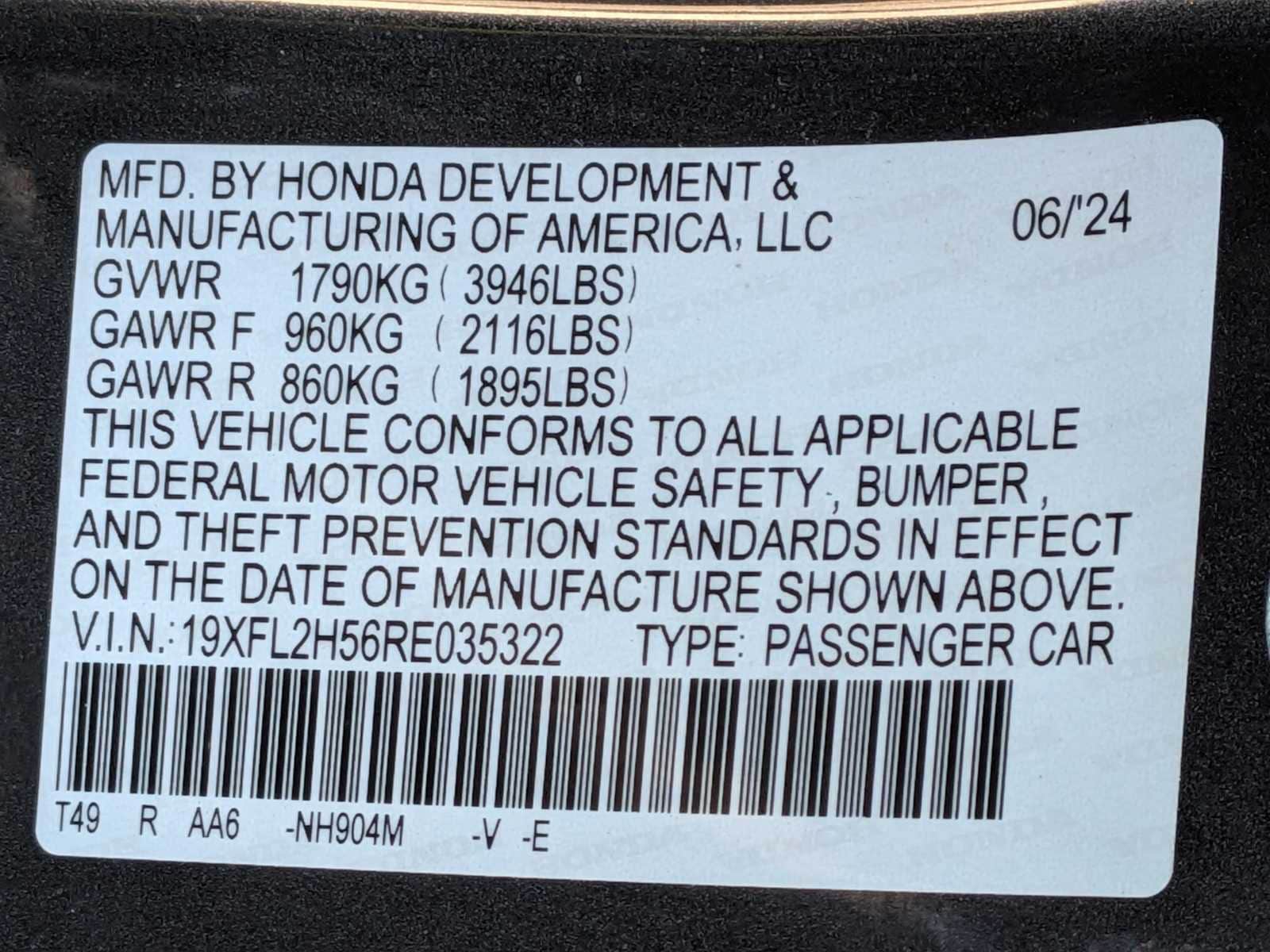 Thumbnail: 2024 Honda Civic - 28