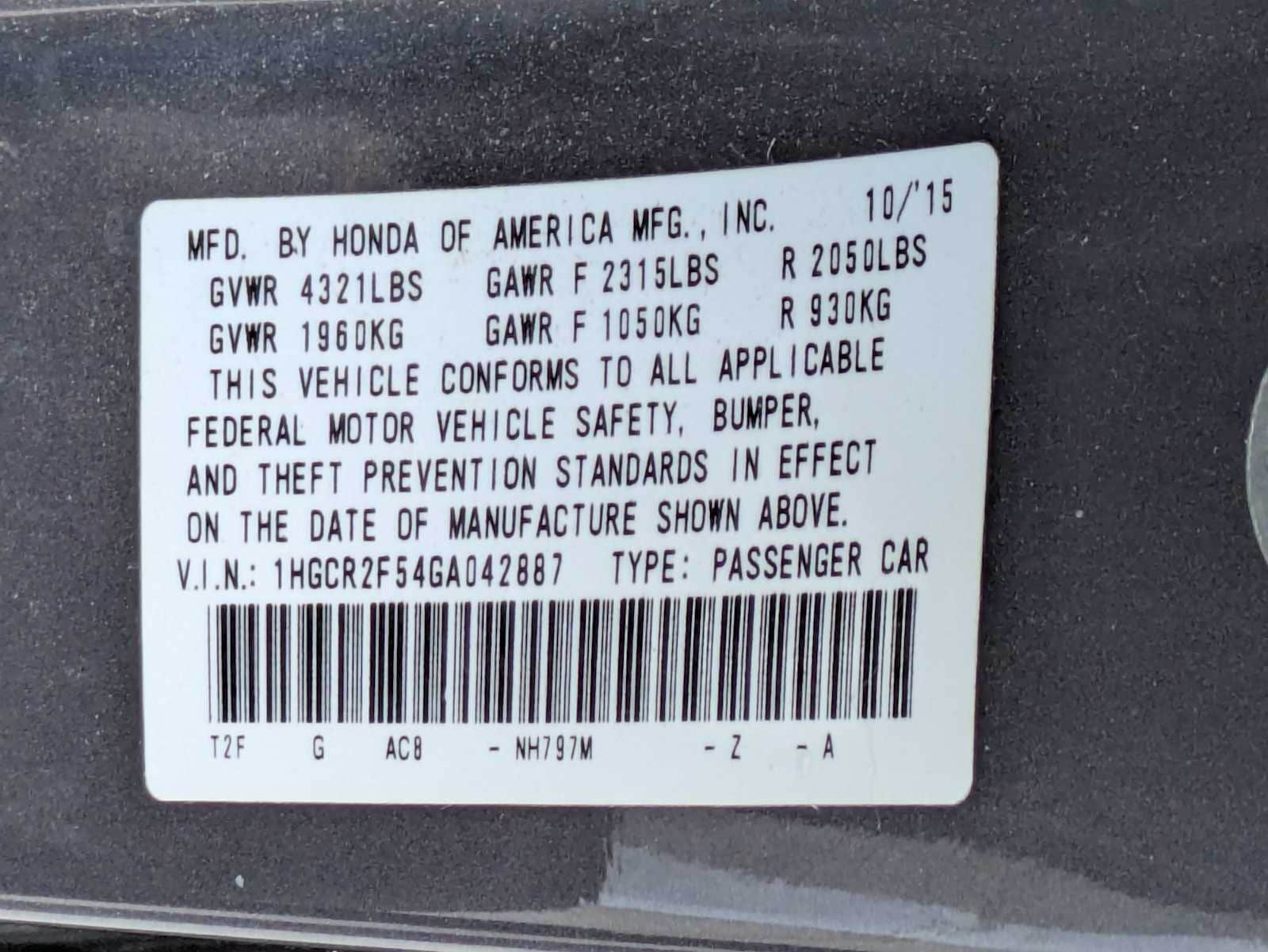 Thumbnail: 2016 Honda Accord - 32