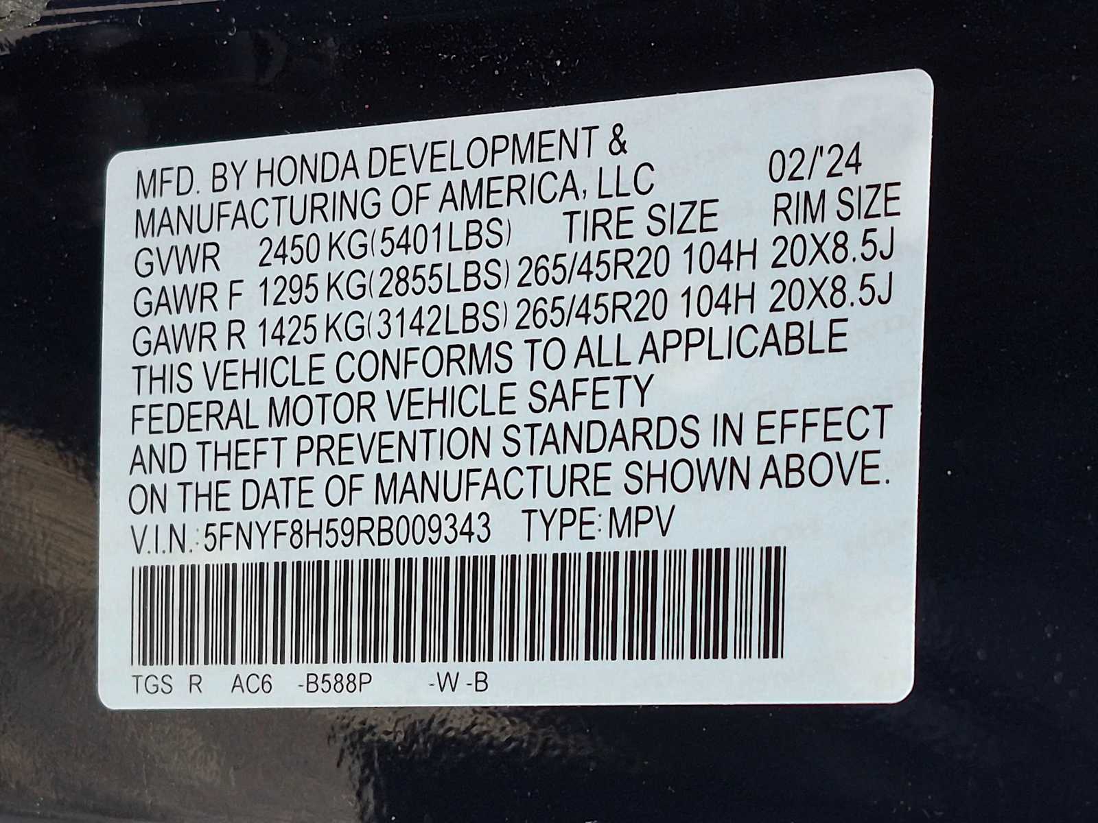 Thumbnail: 2024 Honda Passport - 31