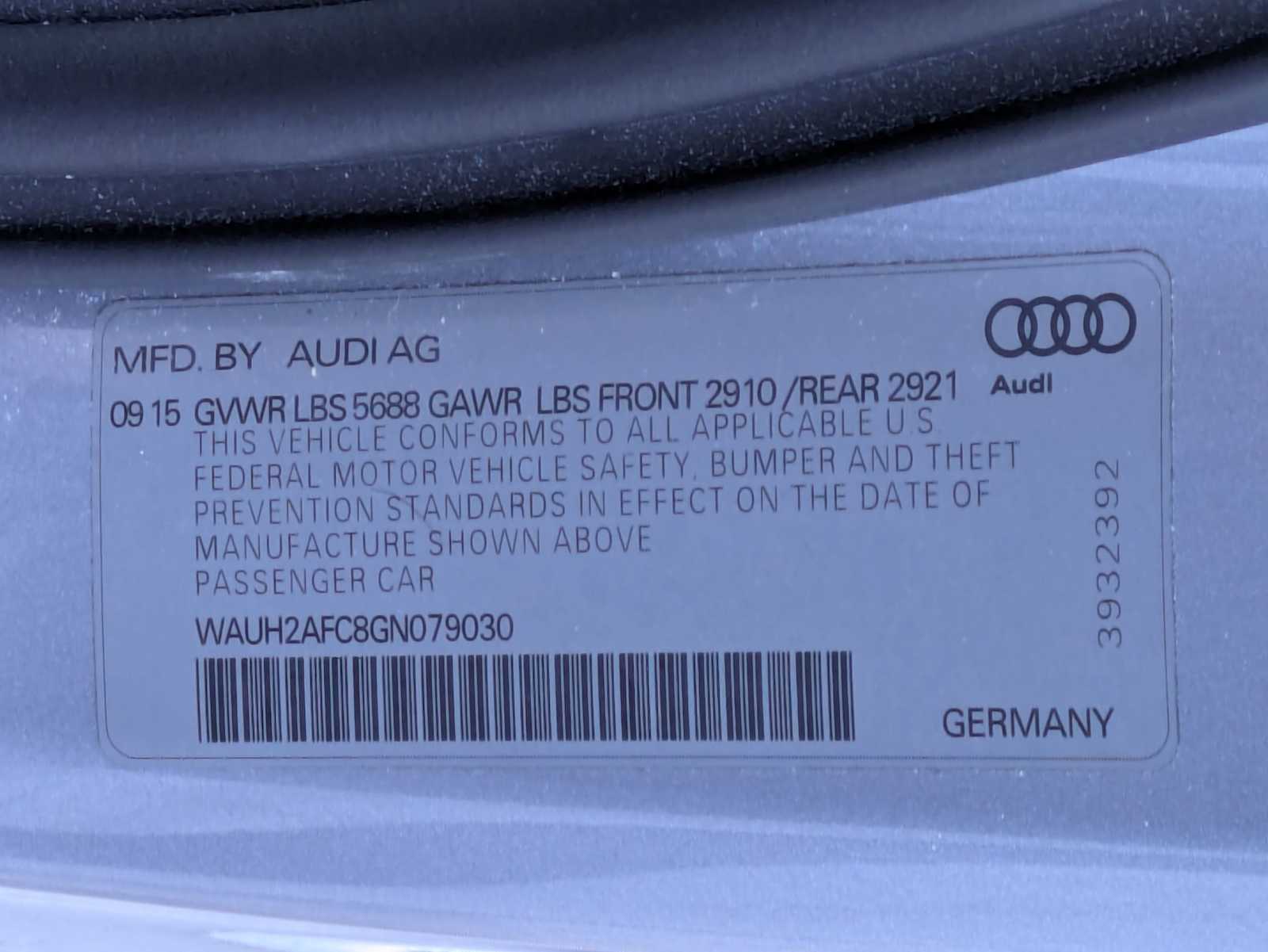 Thumbnail: 2016 Audi S6 - 35