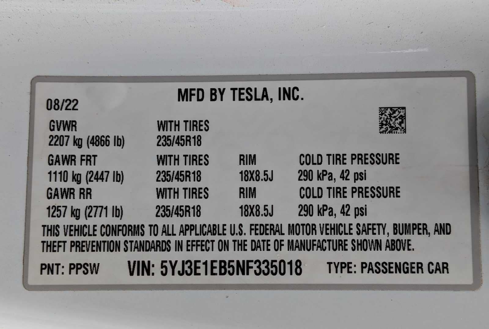 Thumbnail: 2022 Tesla Model 3 - 29
