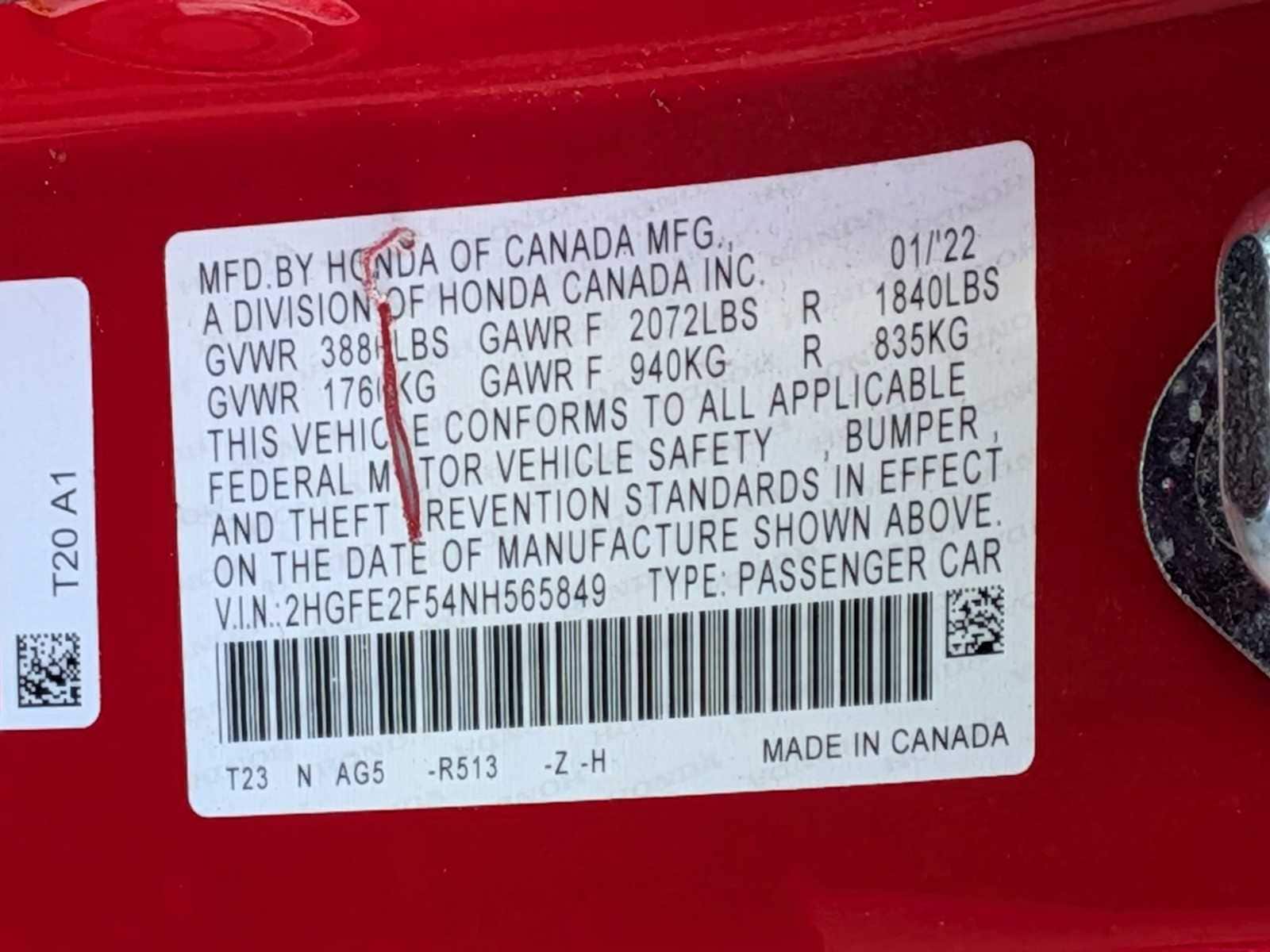 Thumbnail: 2022 Honda Civic - 31