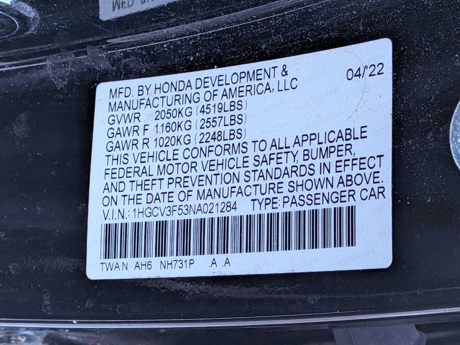 Thumbnail: 2022 Honda Accord - 32