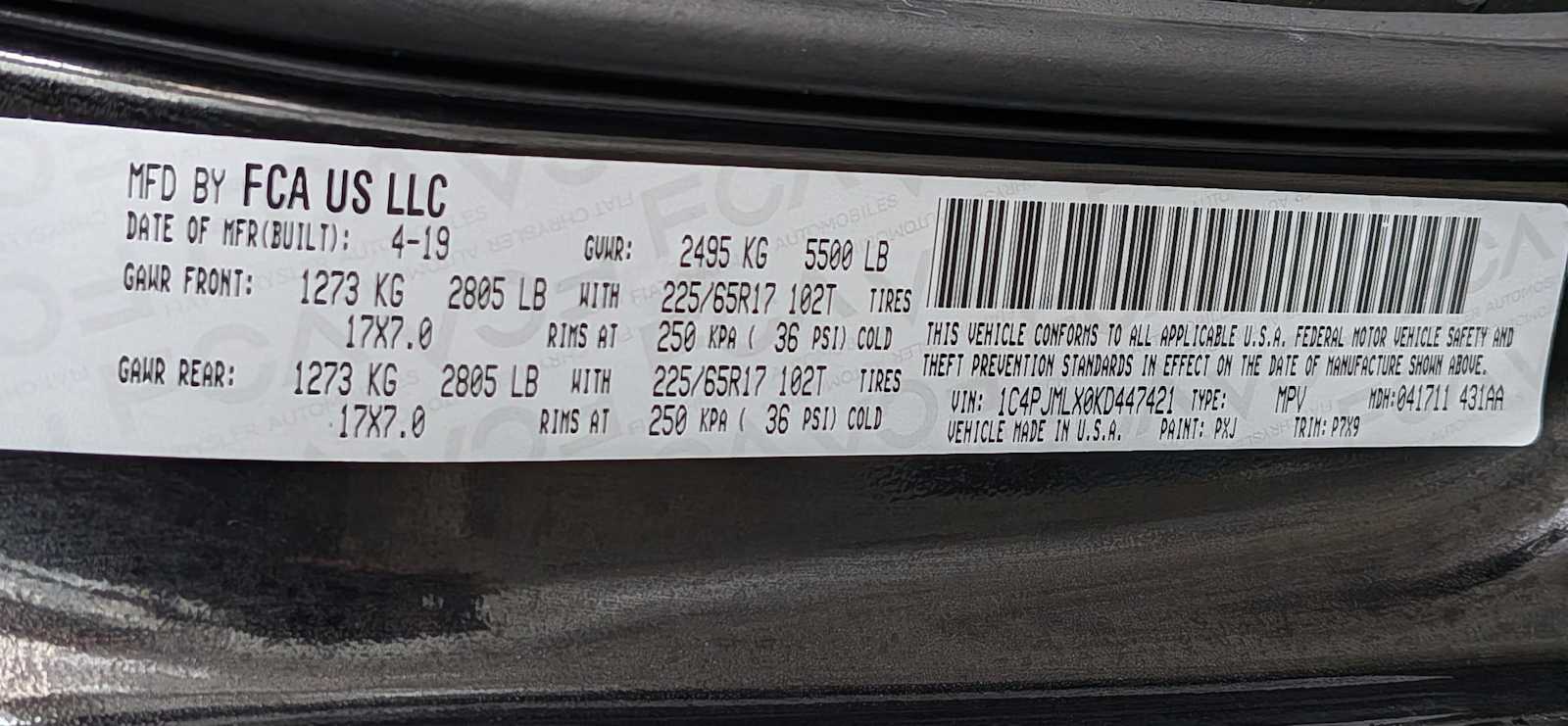 Thumbnail: 2019 Jeep Cherokee - 32