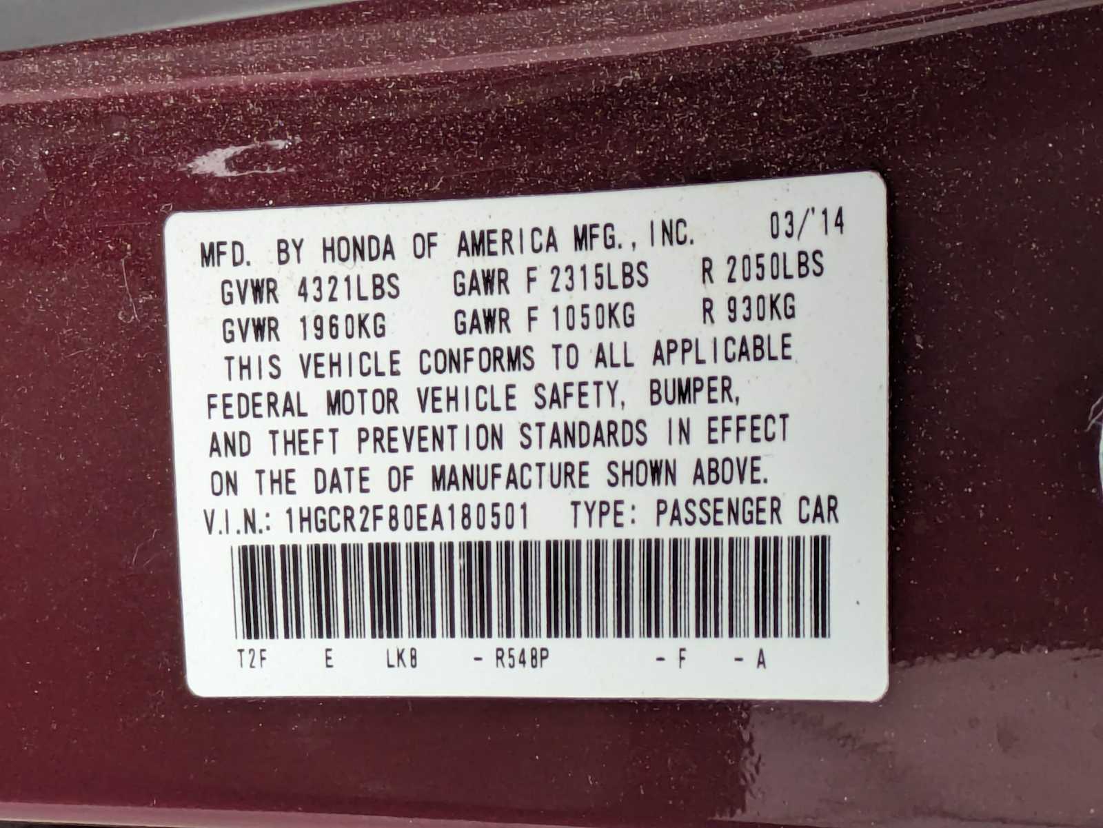 Thumbnail: 2014 Honda Accord - 31