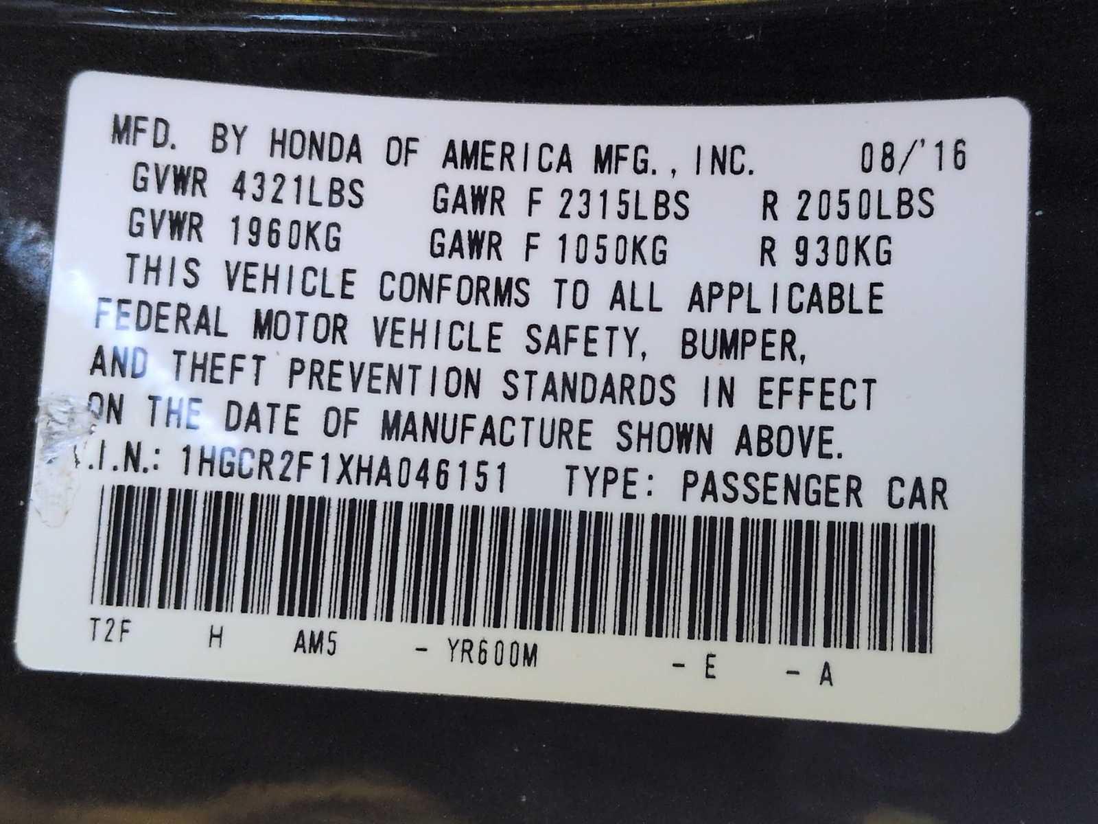 Thumbnail: 2017 Honda Accord - 33