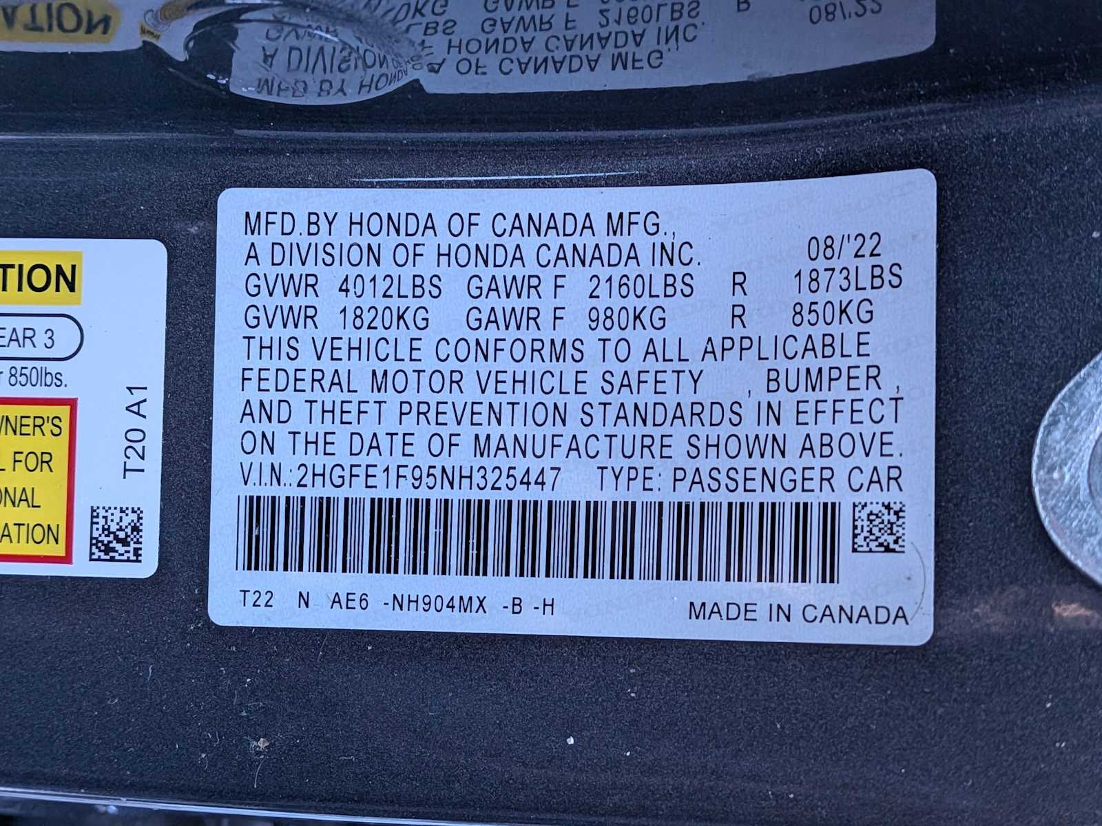 Thumbnail: 2022 Honda Civic - 36