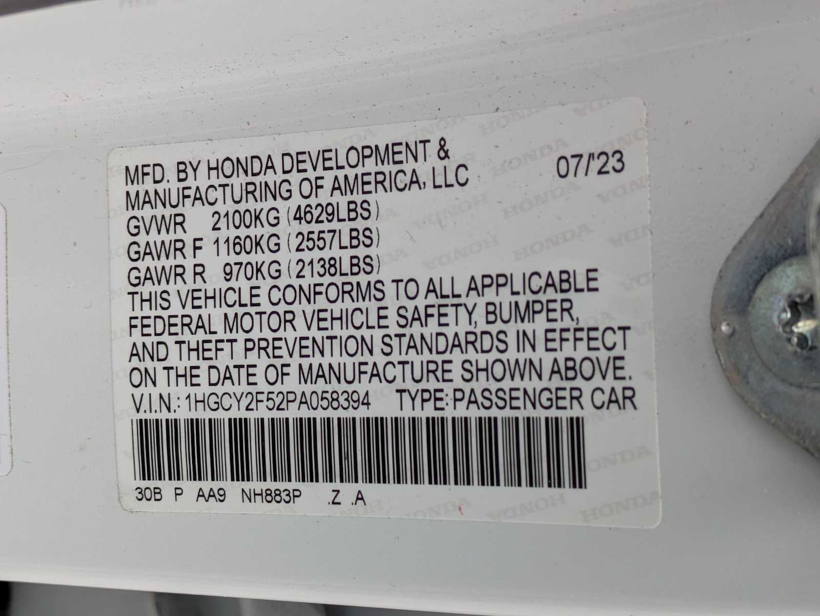 Thumbnail: 2023 Honda Accord - 34