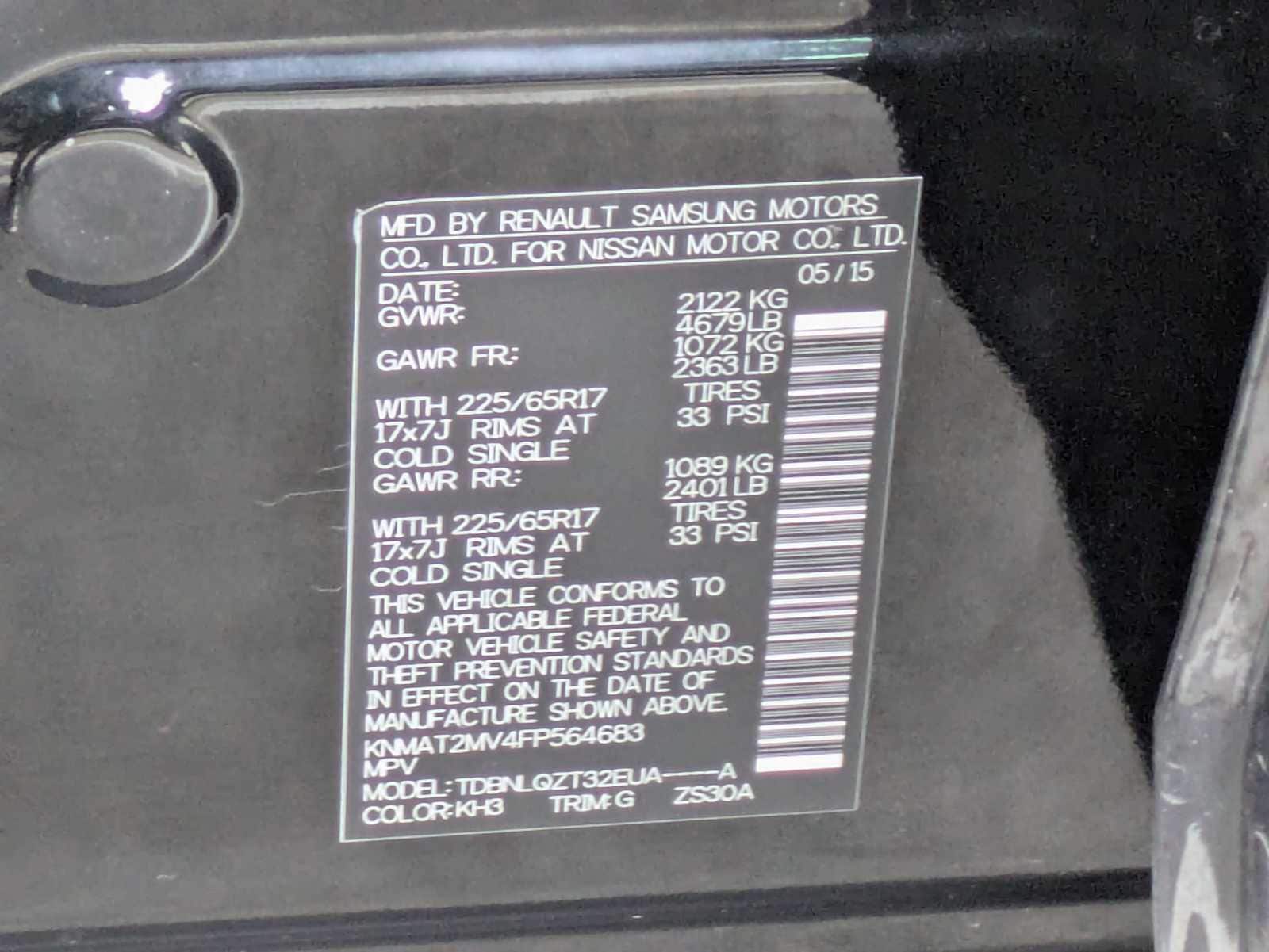 Thumbnail: 2015 Nissan Rogue - 32