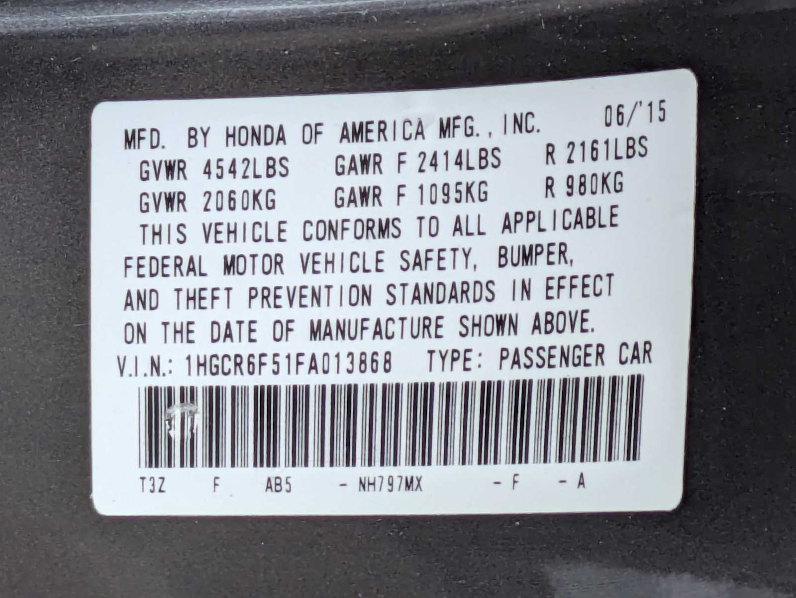 Thumbnail: 2015 Honda Accord - 35