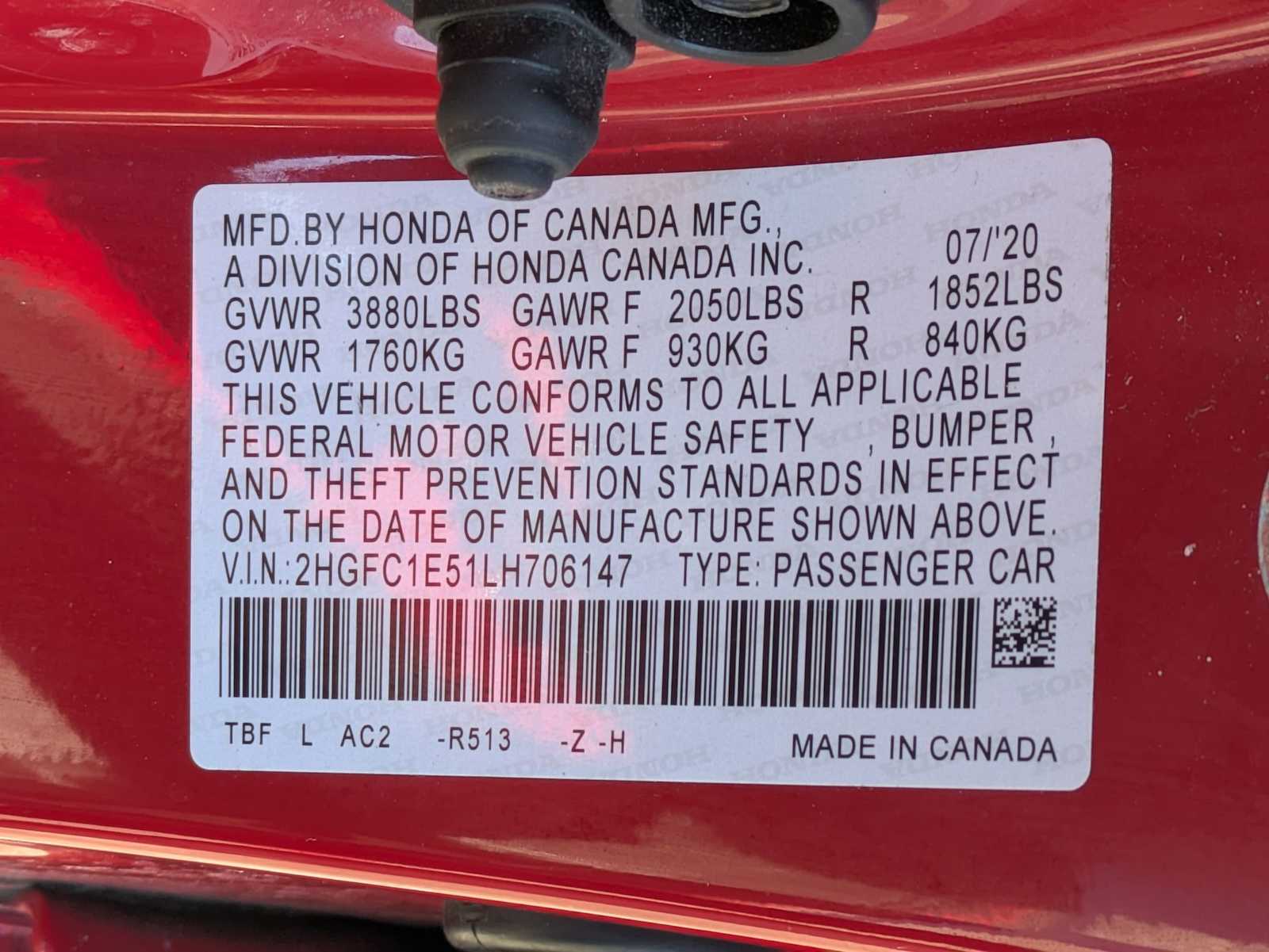 Thumbnail: 2020 Honda Civic - 29