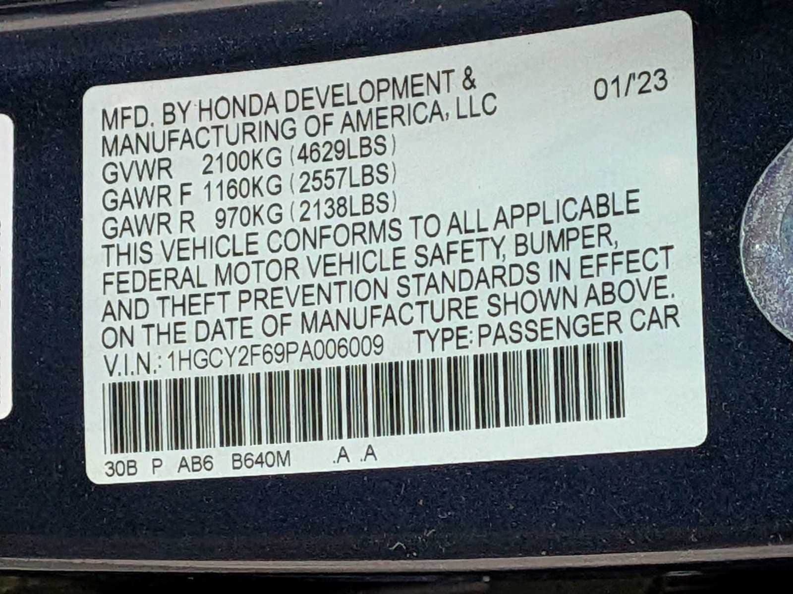 Thumbnail: 2023 Honda Accord - 33