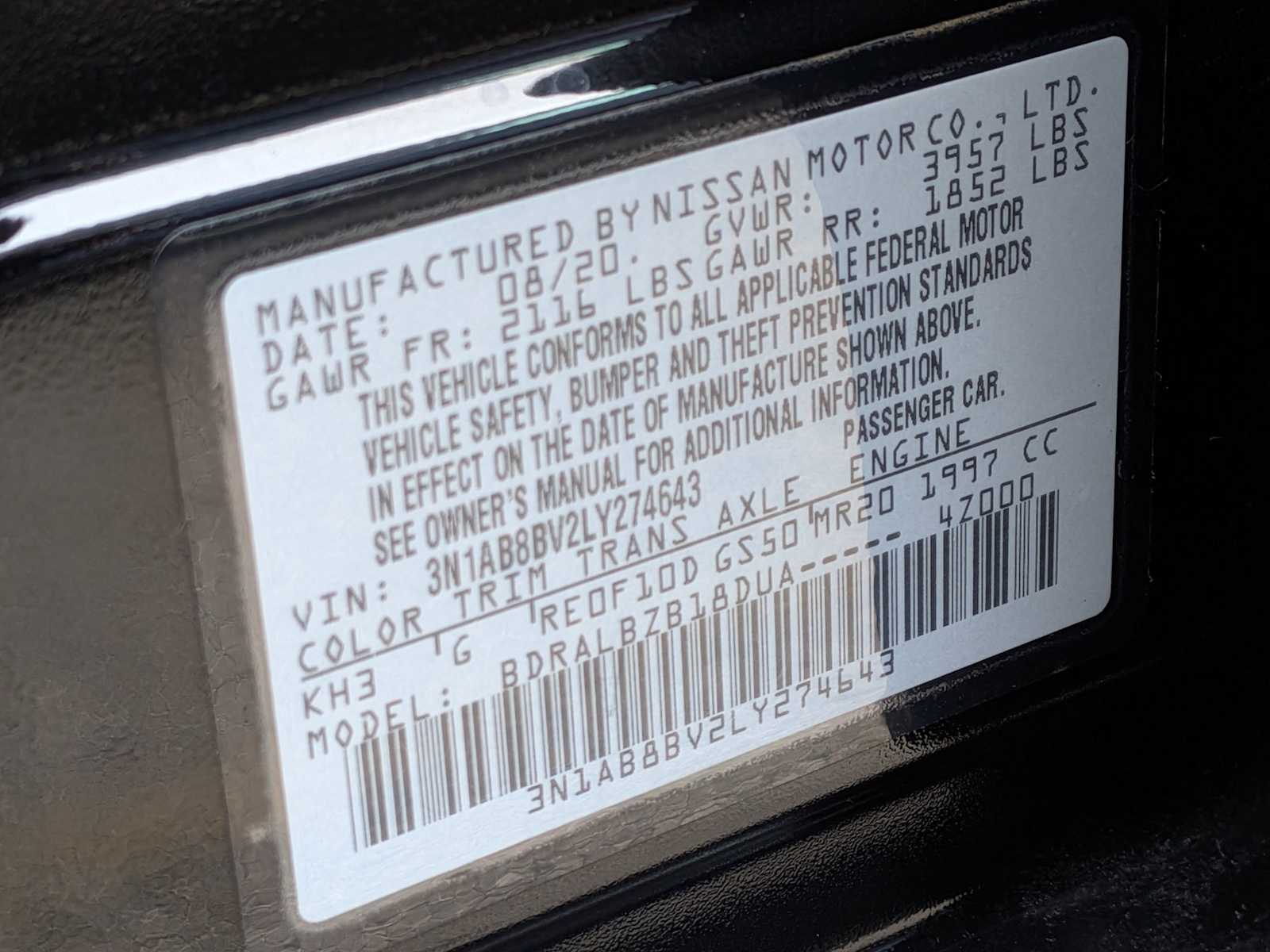 Thumbnail: 2020 Nissan Sentra - 30