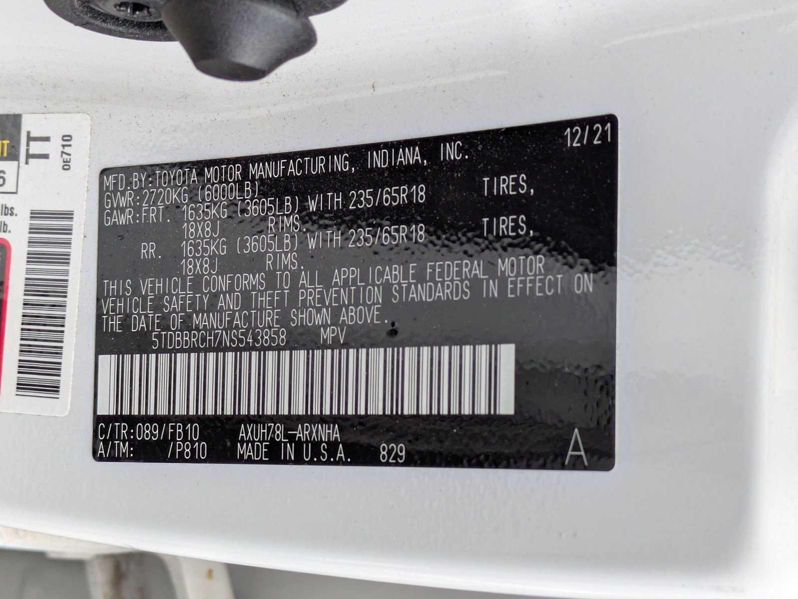 Thumbnail: 2022 Toyota Highlander - 33